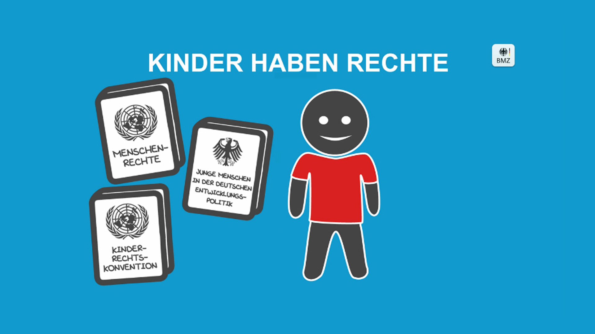 Standbild aus dem BMZ-Video "Kinder haben ein Recht auf Rechte!"