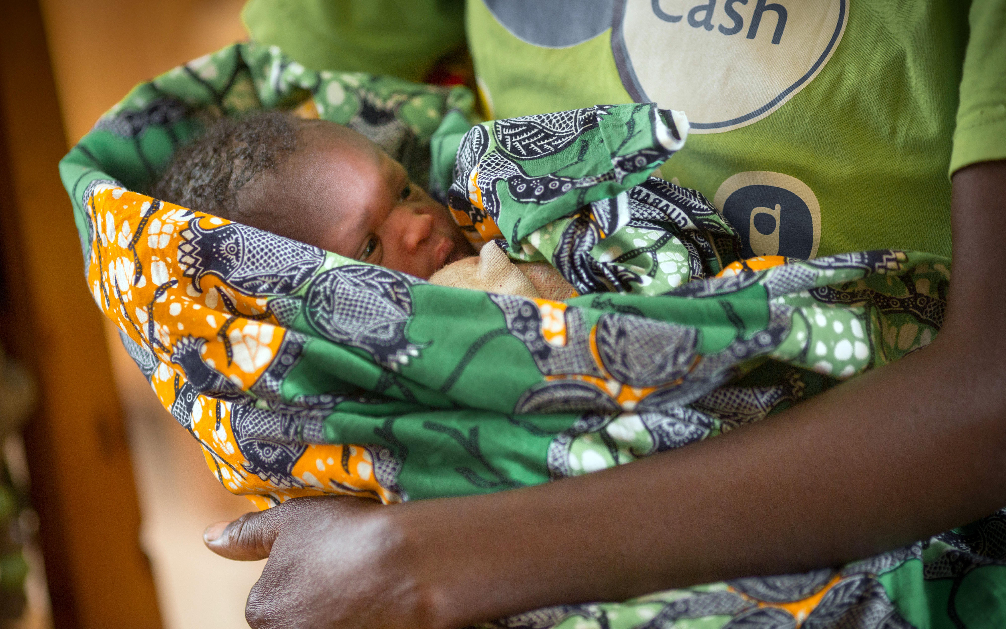 Säugling in Ruanda