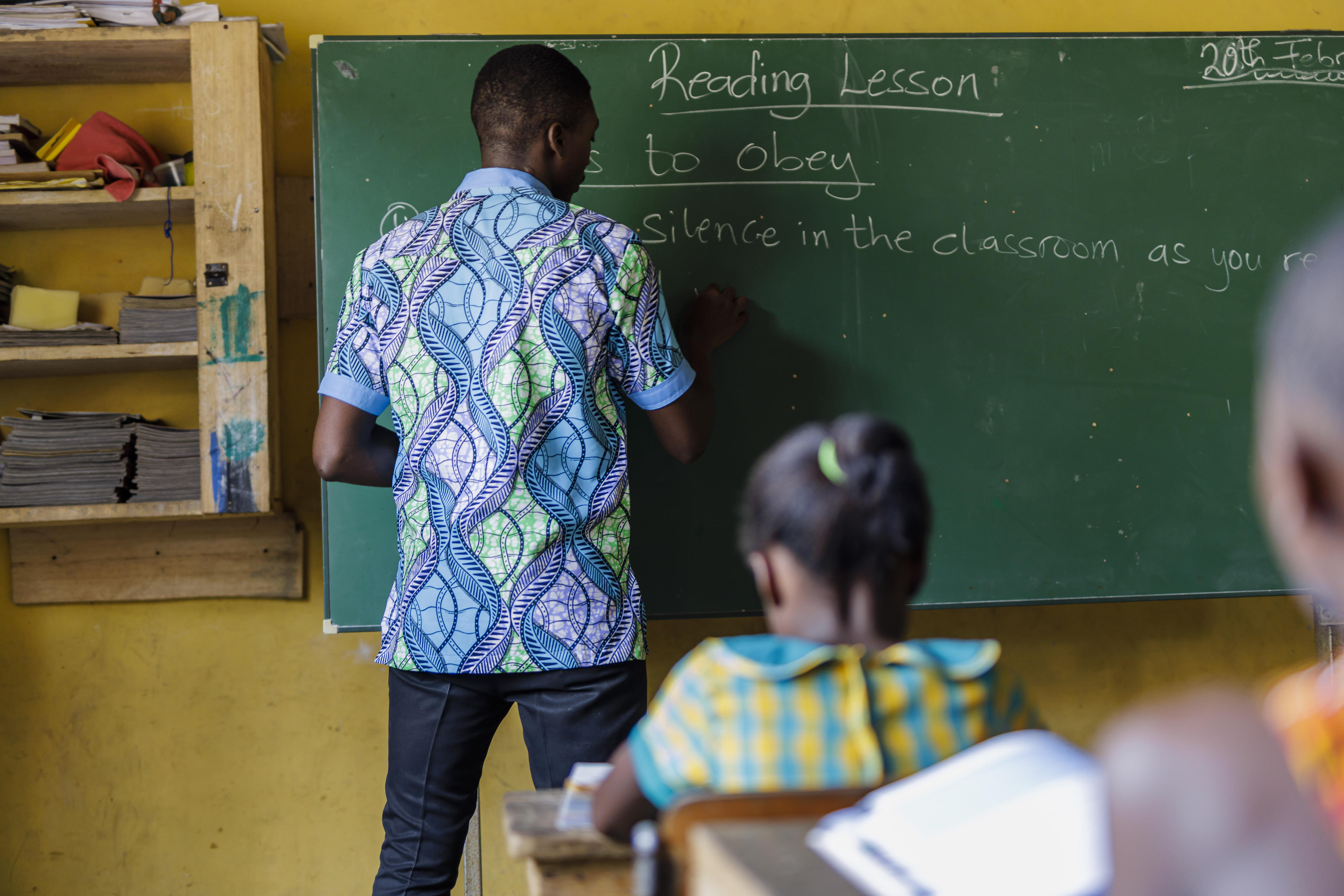 Schule in Krokrobite, Ghana