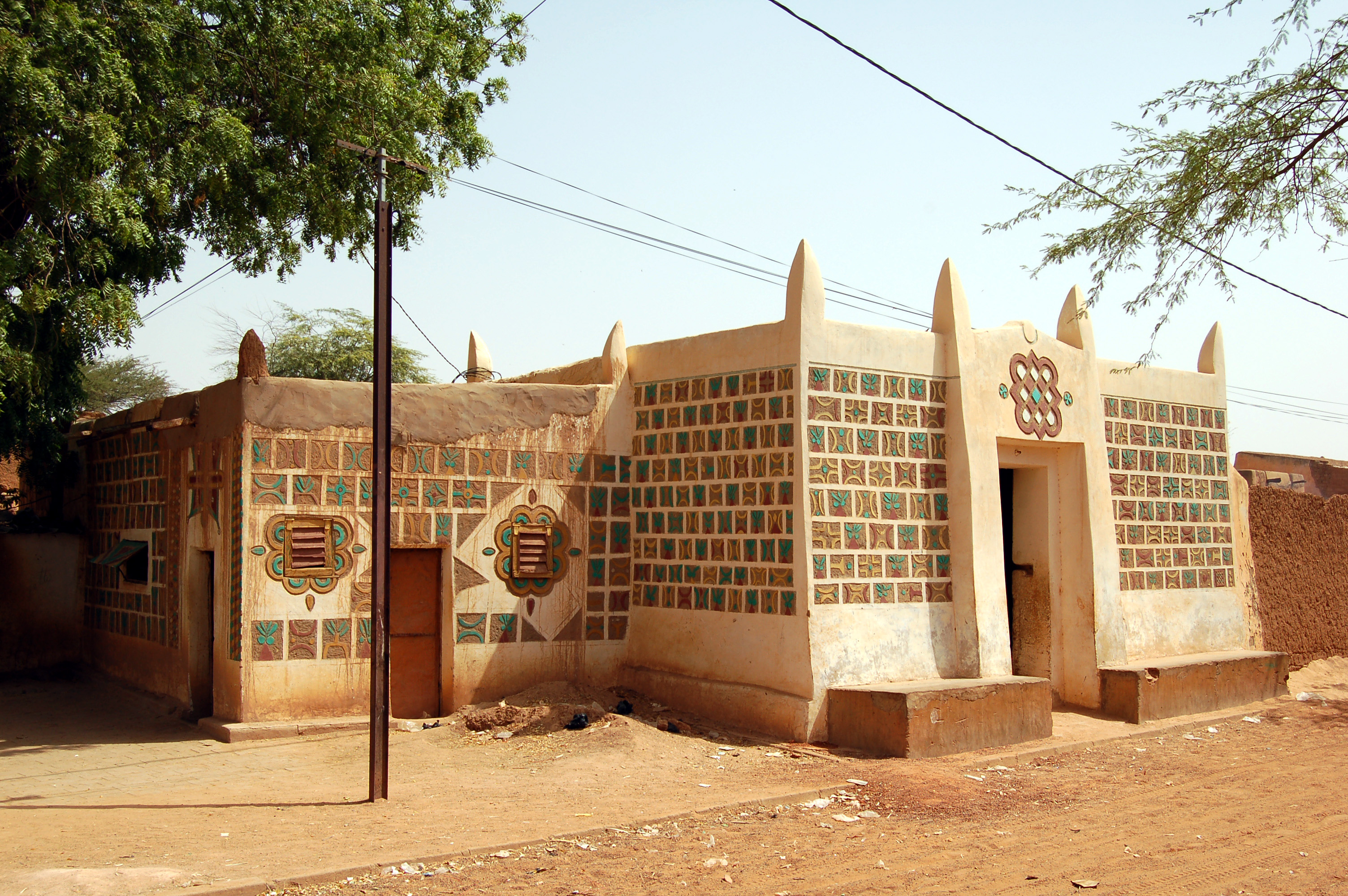 Historisches Gebäude in Zinder, Niger