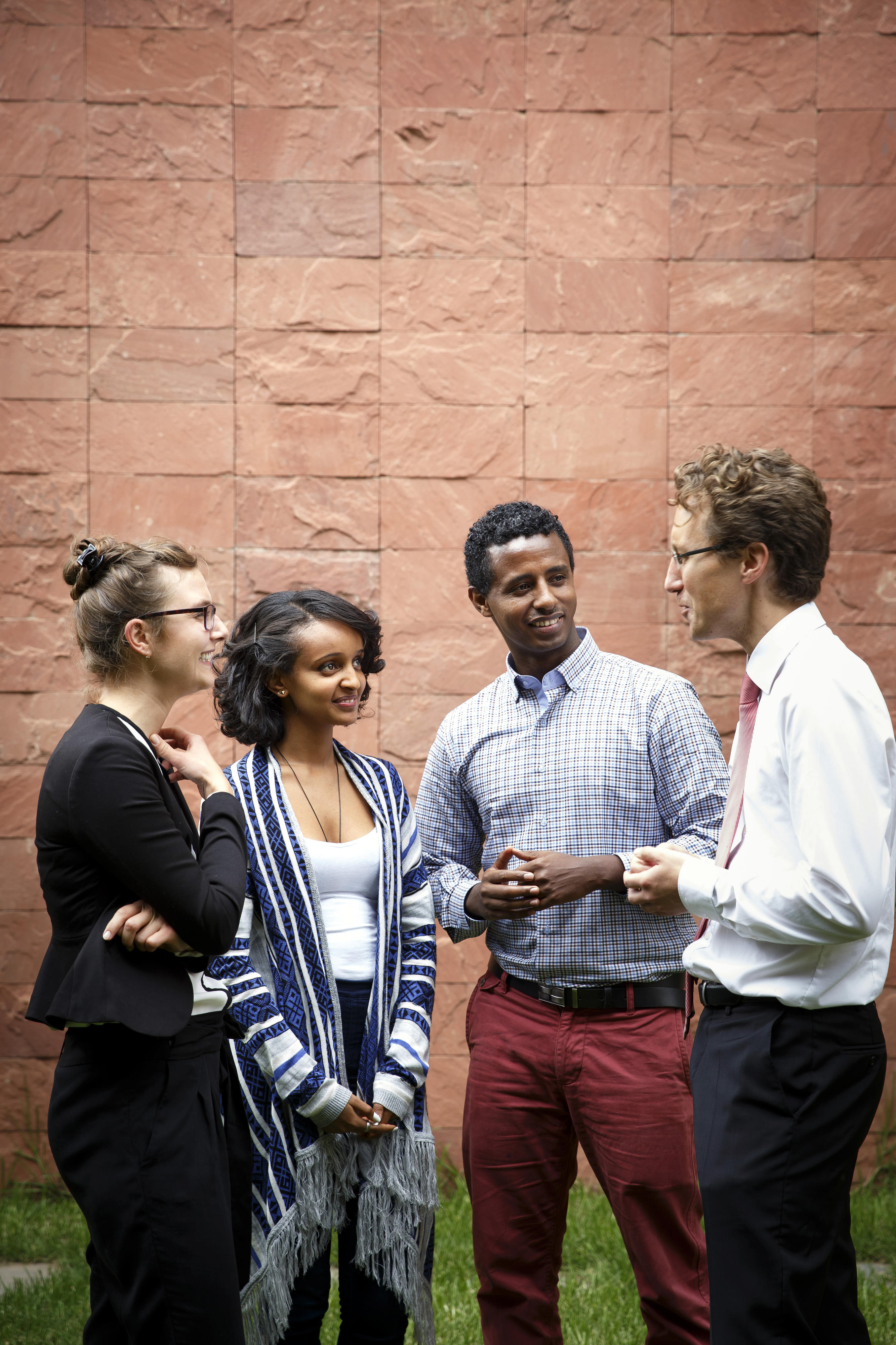 Mitarbeiterinnen und Mitarbeiter der Deutschen Gesellschaft für internationale Zusammenarbeit in Addis Abeba