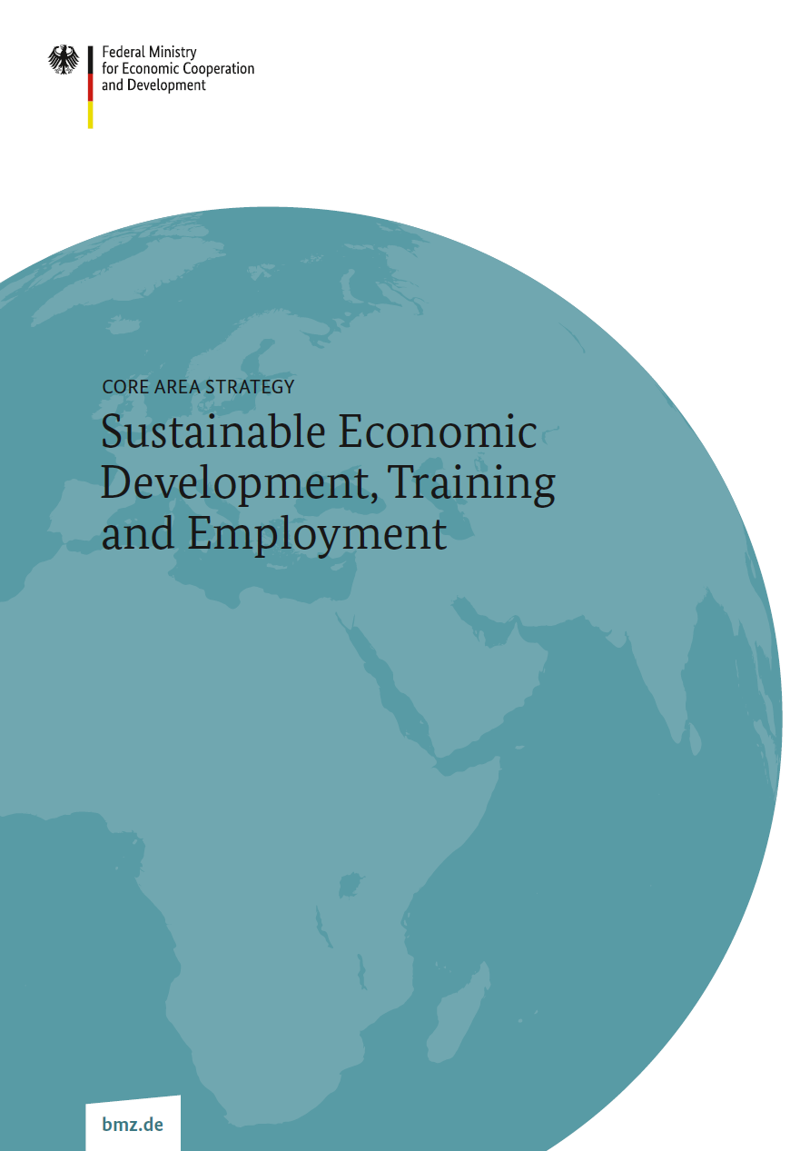 Cover: Core area strategy: Sustainable economic development, training and employment