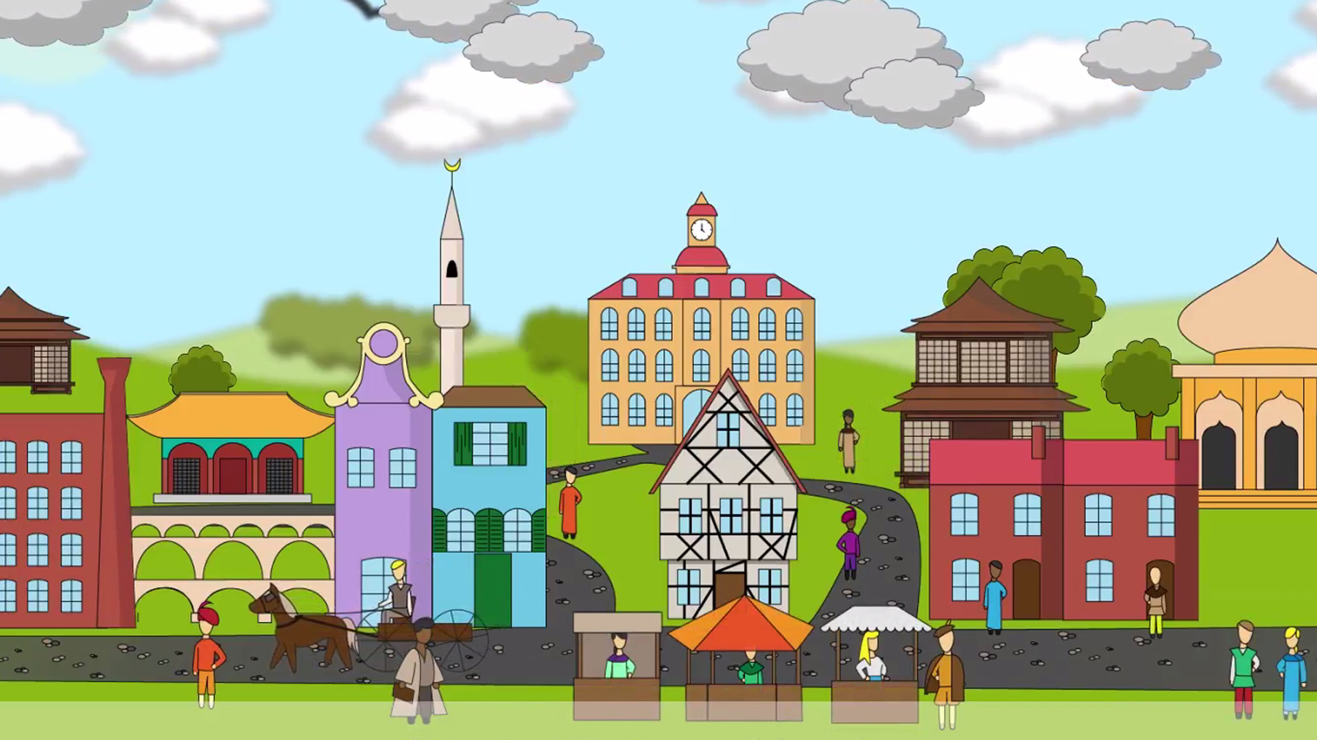 Still from the BMZ video "Cities for a better world"