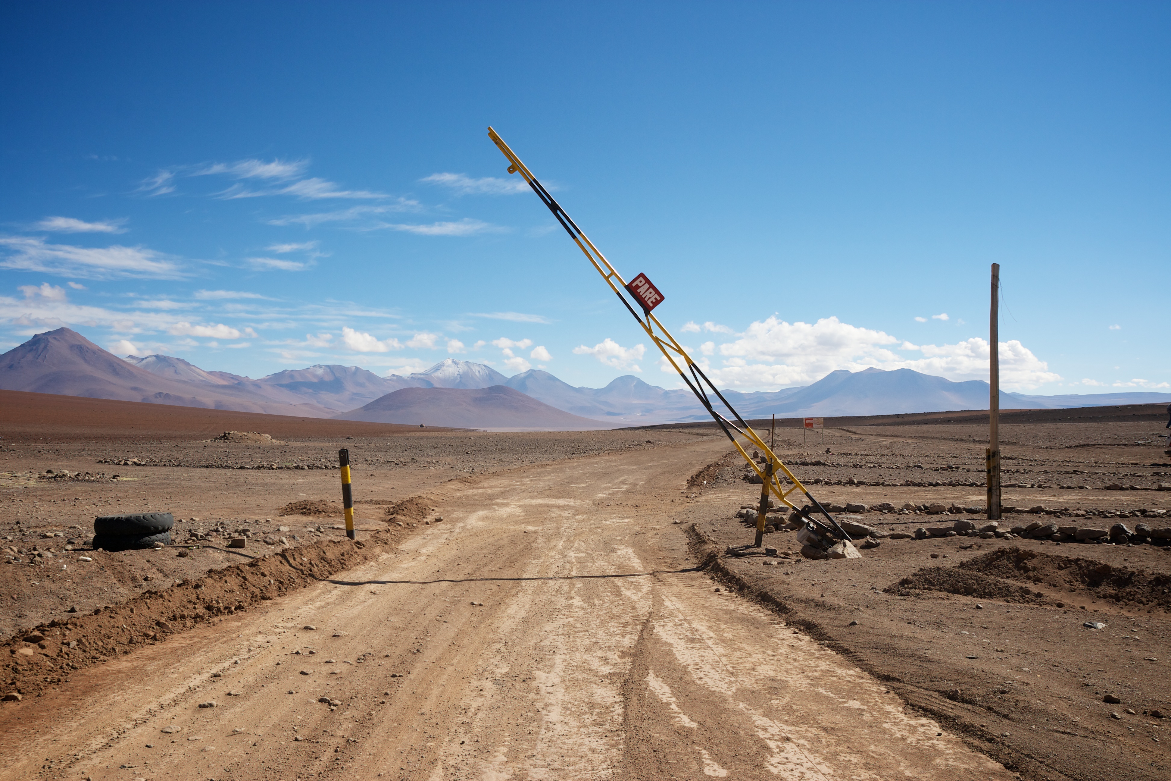 Grenze zwischen Chile und Bolivien