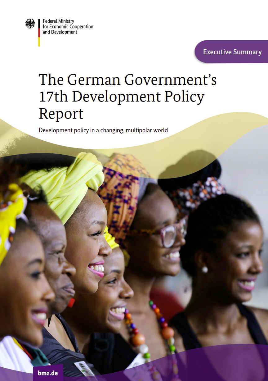 Cover: The German Government’s 17th Development Policy Report (Executive Summary)
