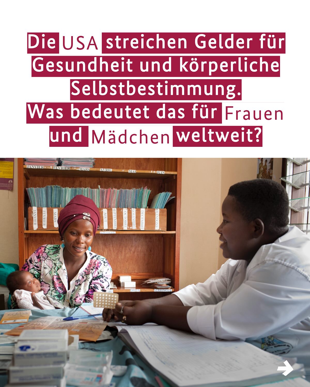 Instagram-Kanal des BMZ