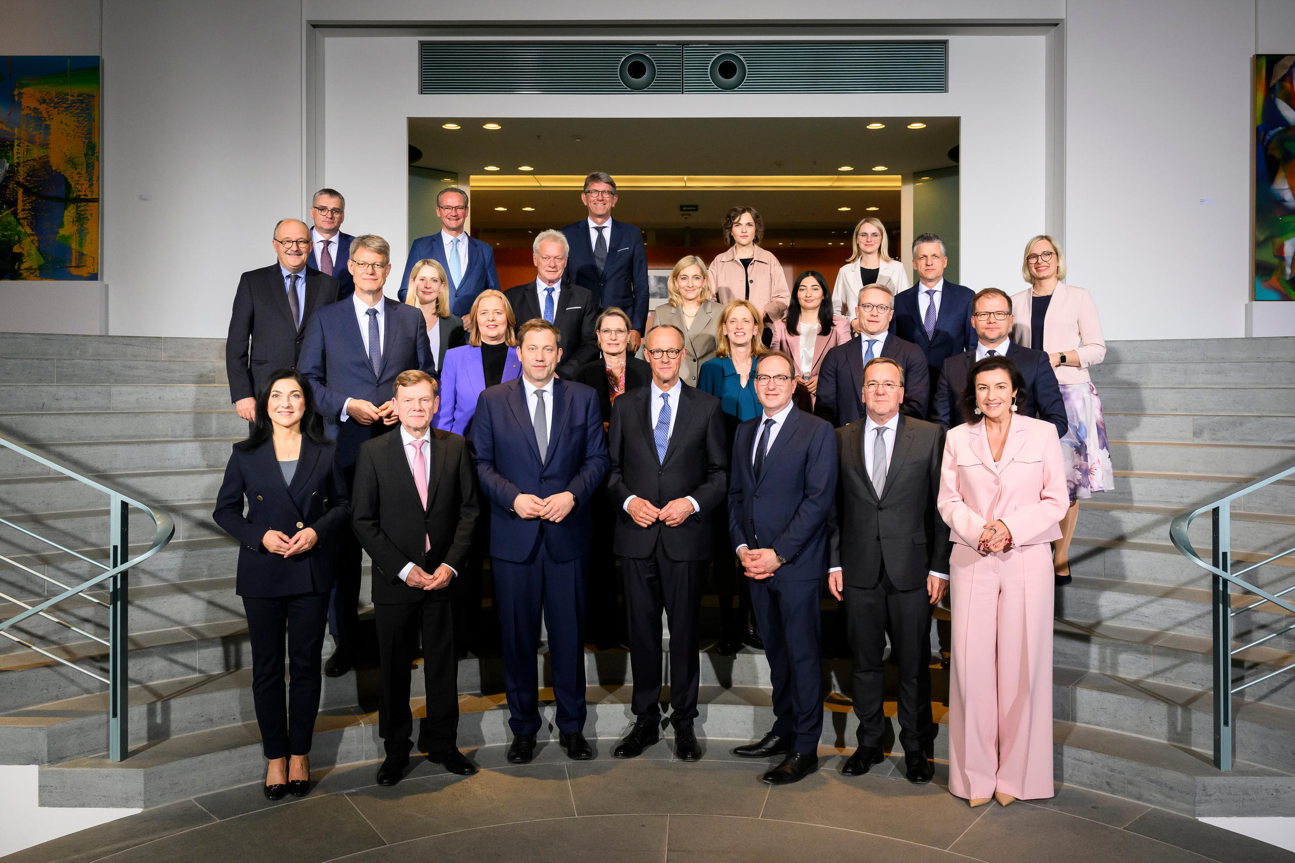 The members of the new federal government