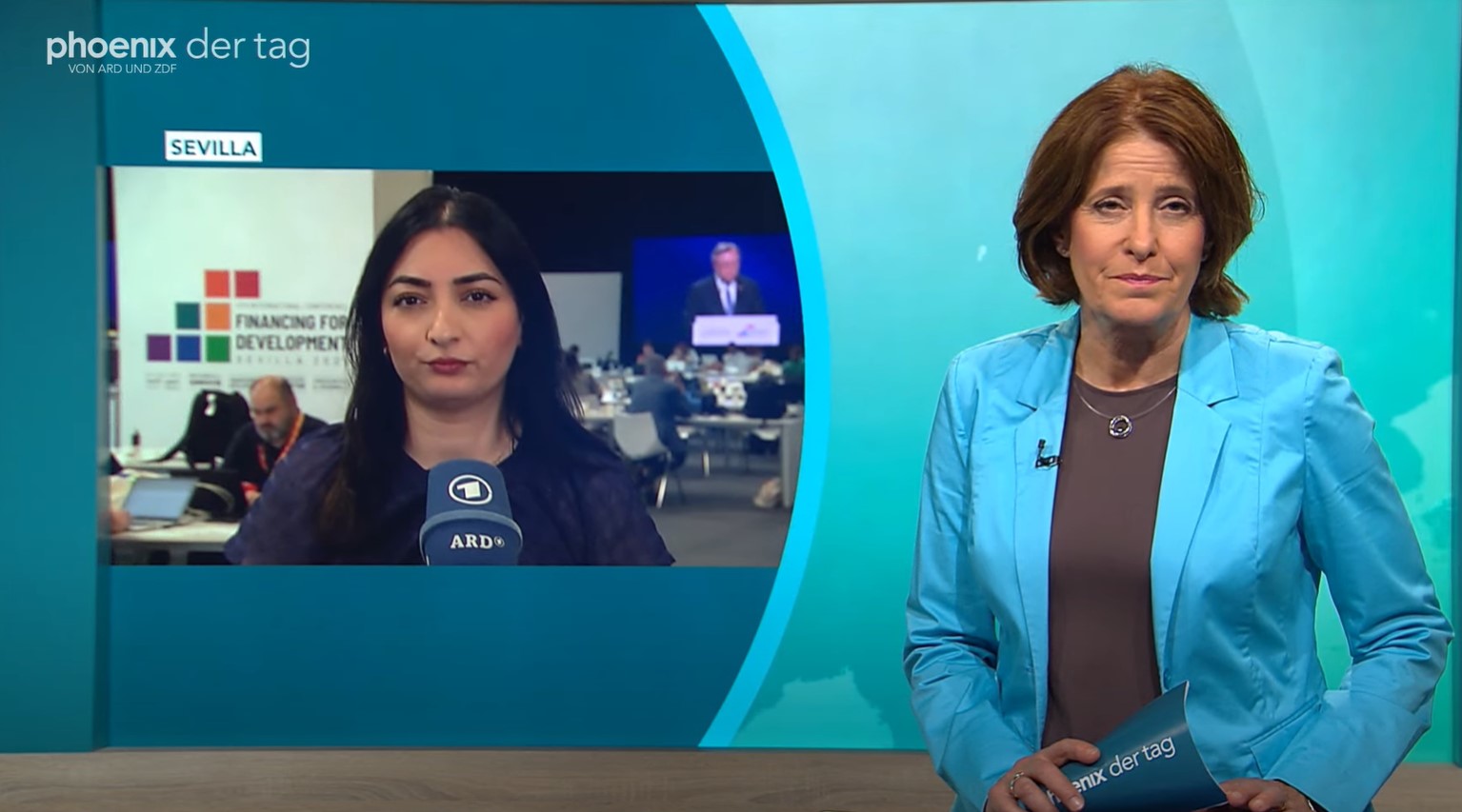 Standbild: Ministerin Reem Alabali Radovan im Phoenix-Interview