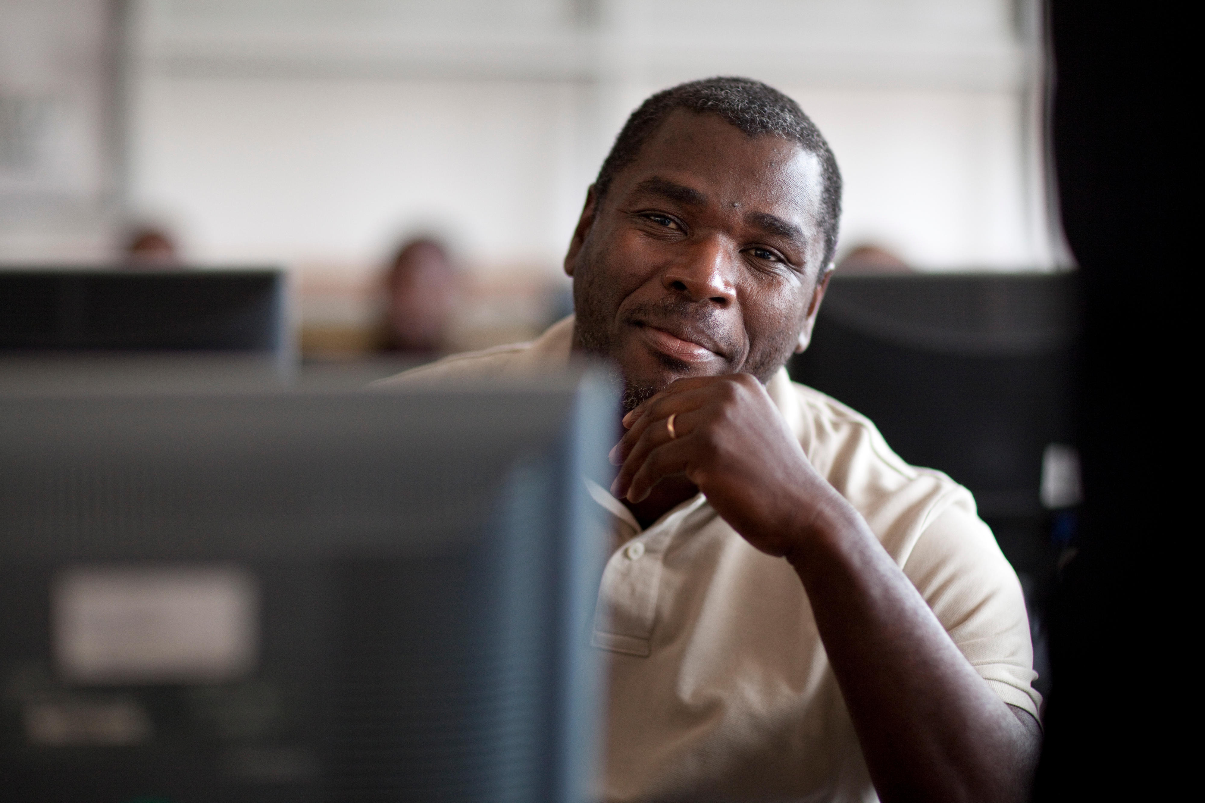 Administrative employee in Mozambique