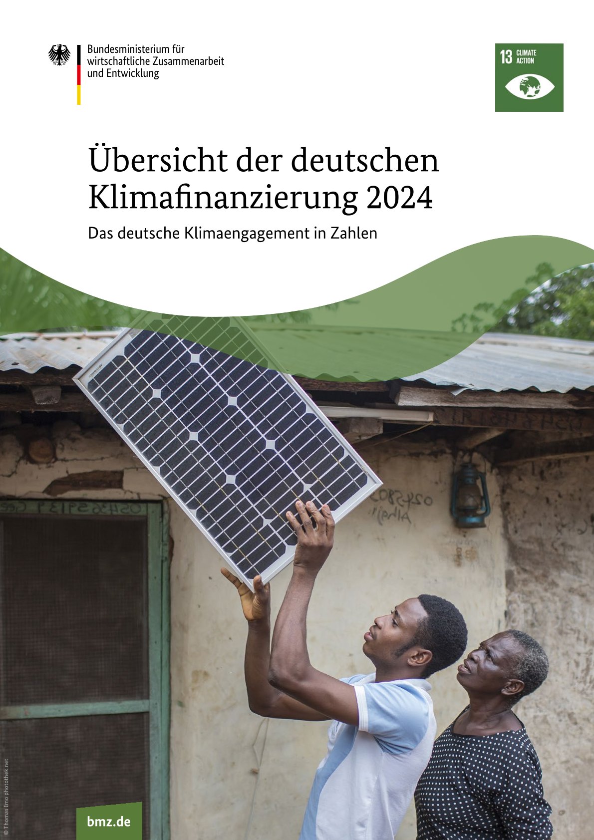 Cover: Das BMZ-Klimaengagement in Zahlen