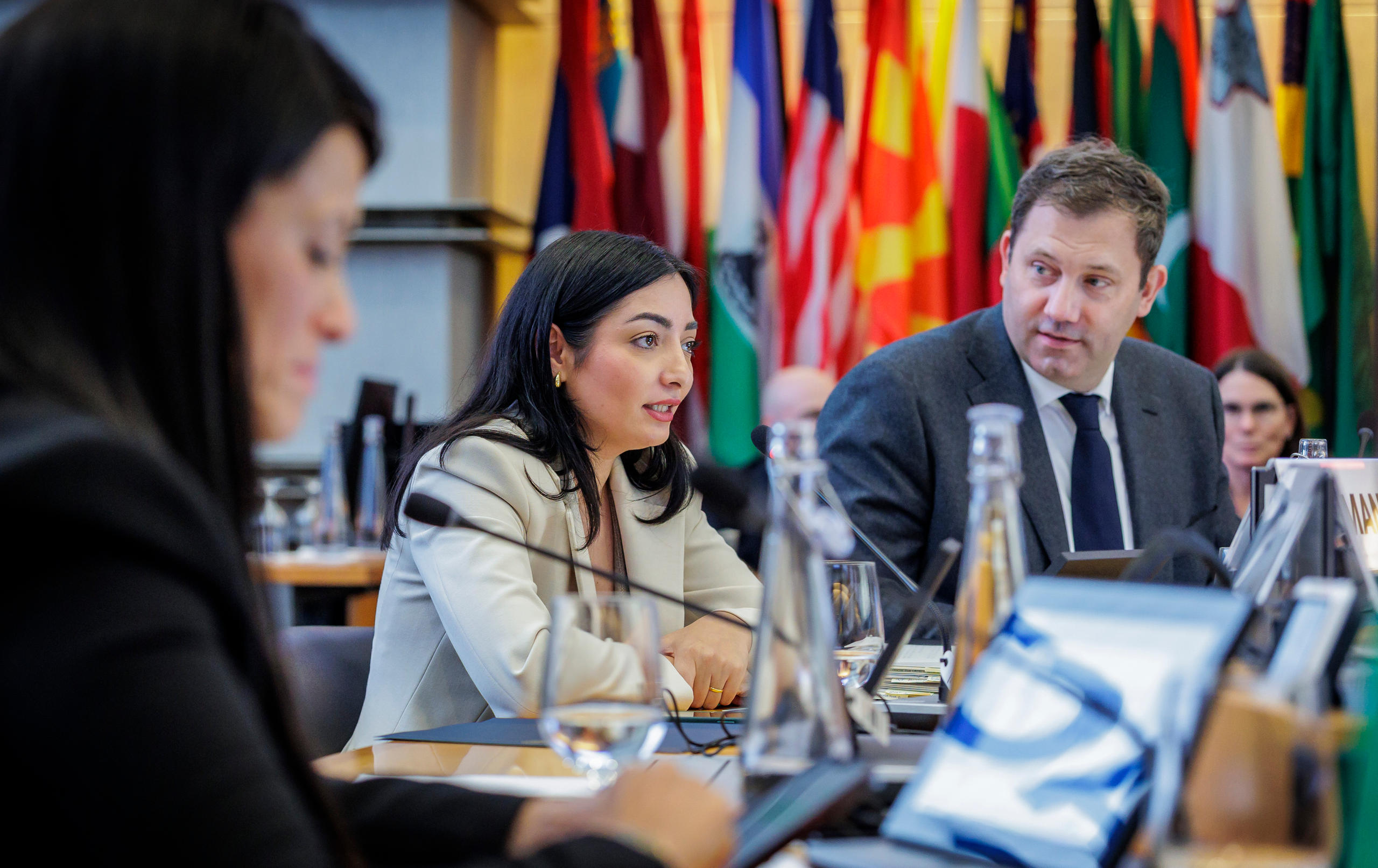 Alabali Radovan während ihrer Reise nach Washington