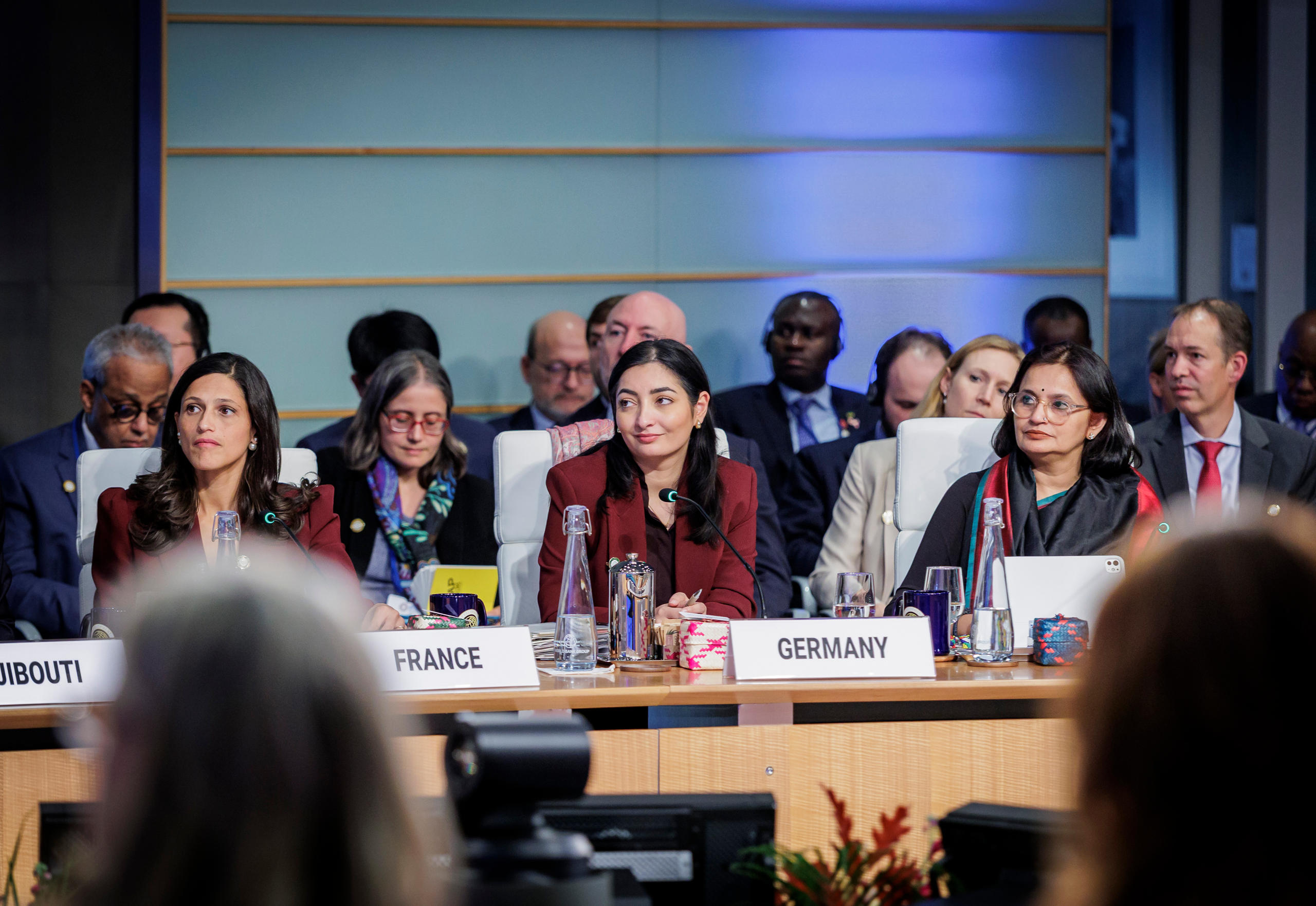 Entwicklungsministerin Reem Alabali Radovan während der Weltbank-Jahrestagung in Washington, D.C.