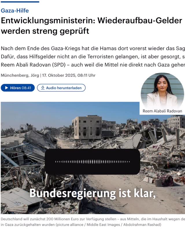 Instagram-Kanal des BMZ
