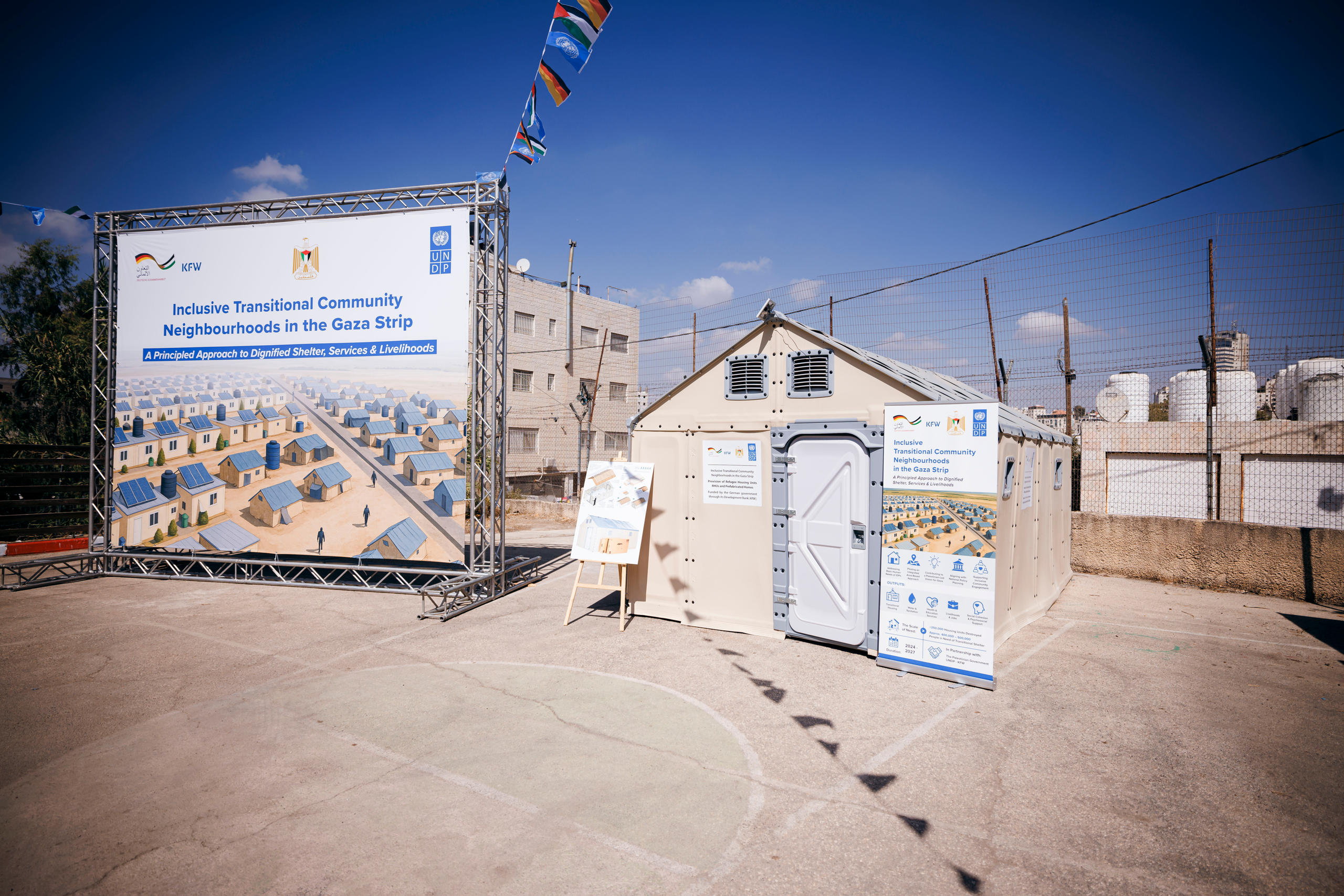 Wiederaufbau in Gaza 