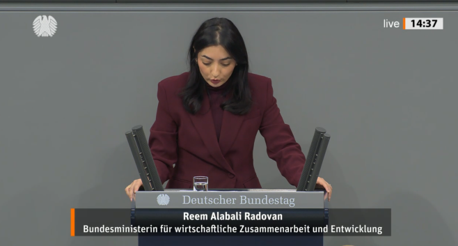 Rede der Ministerin im Bundestag zur Ukraine 