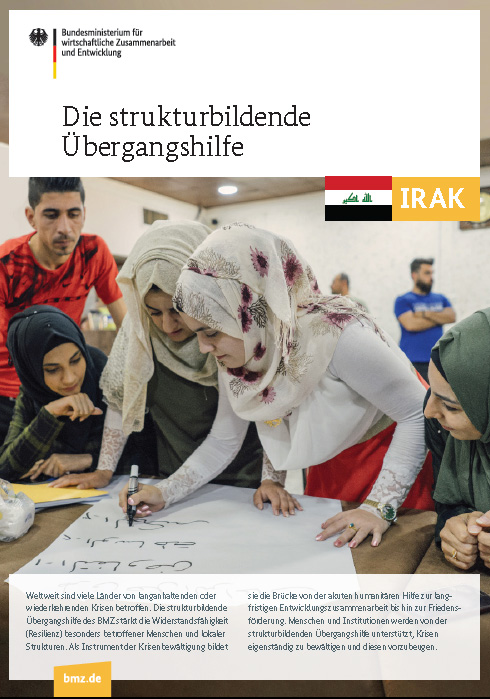 Titelblatt: Die Übergangshilfe des BMZ im Irak