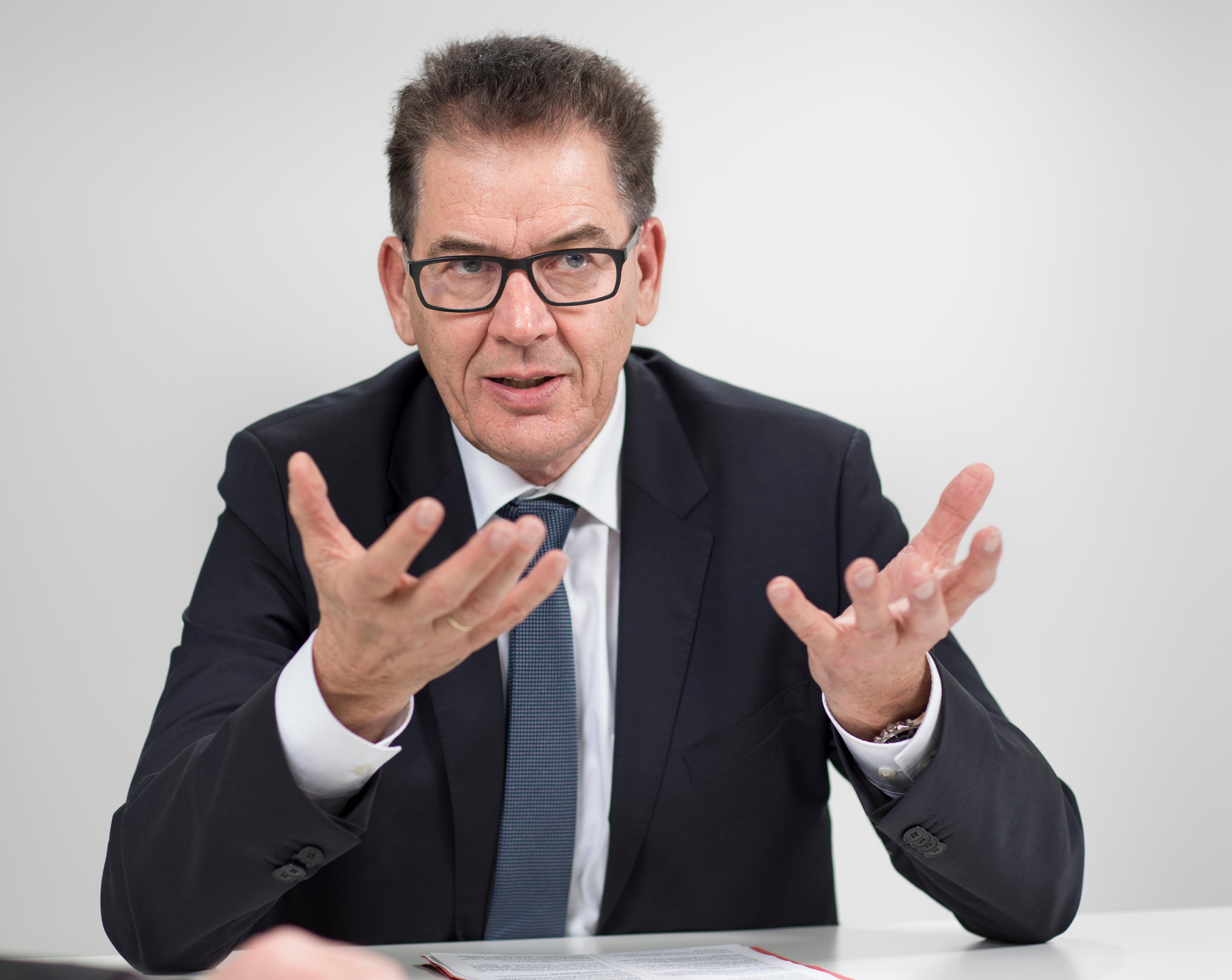 Bundesentwicklungsminister Gerd Müller