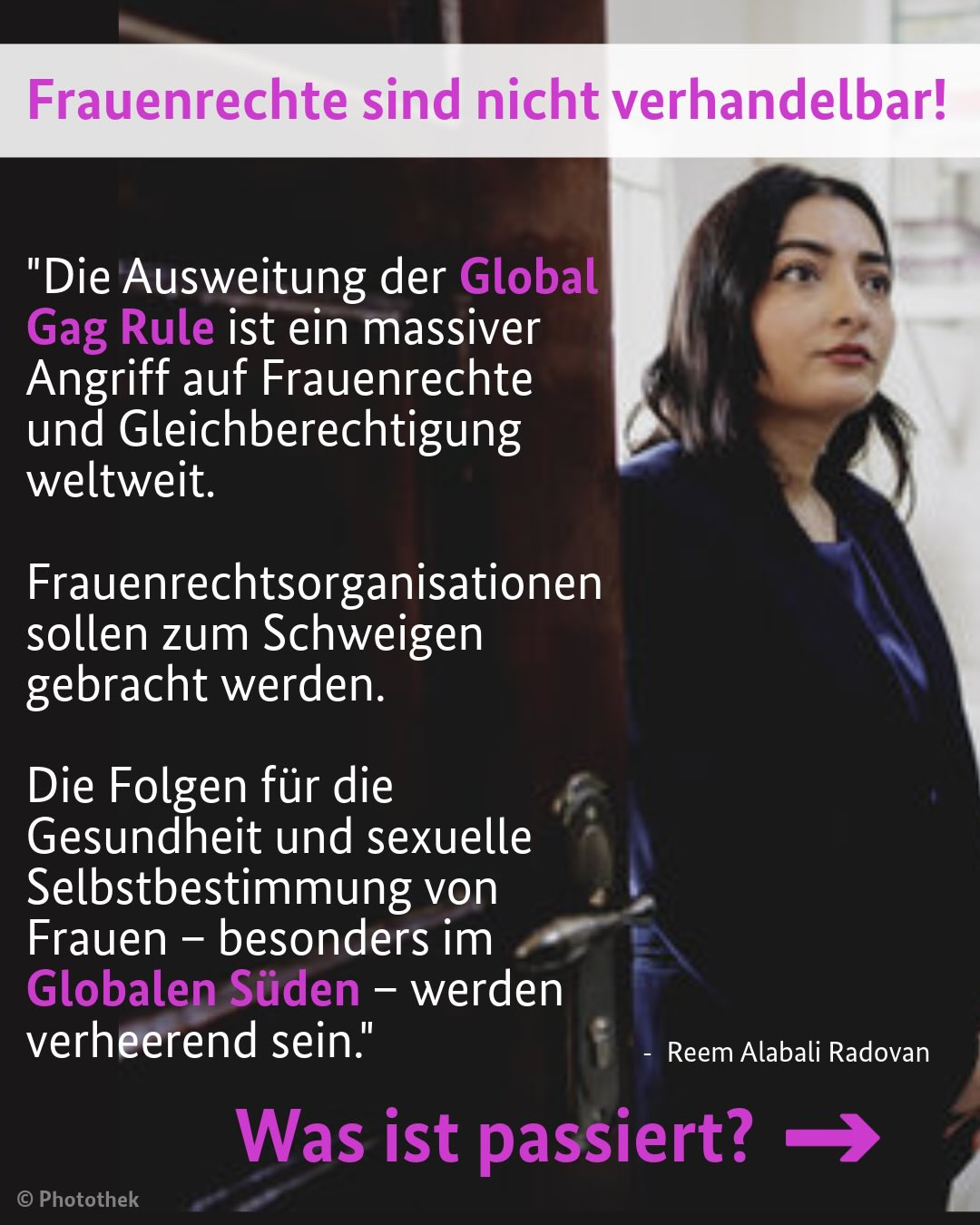 Instagram-Kanal des BMZ