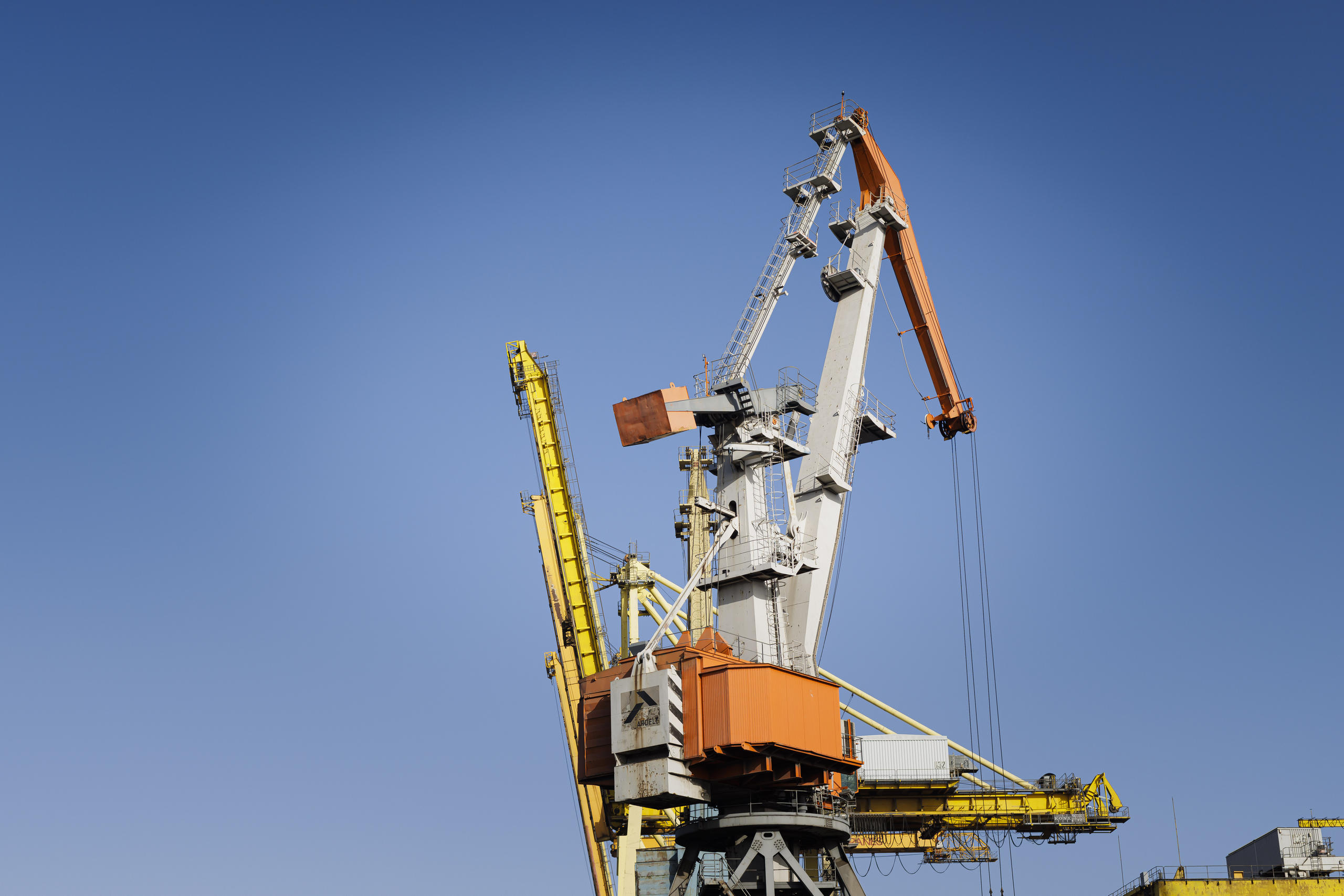 Foto von einem Kran.