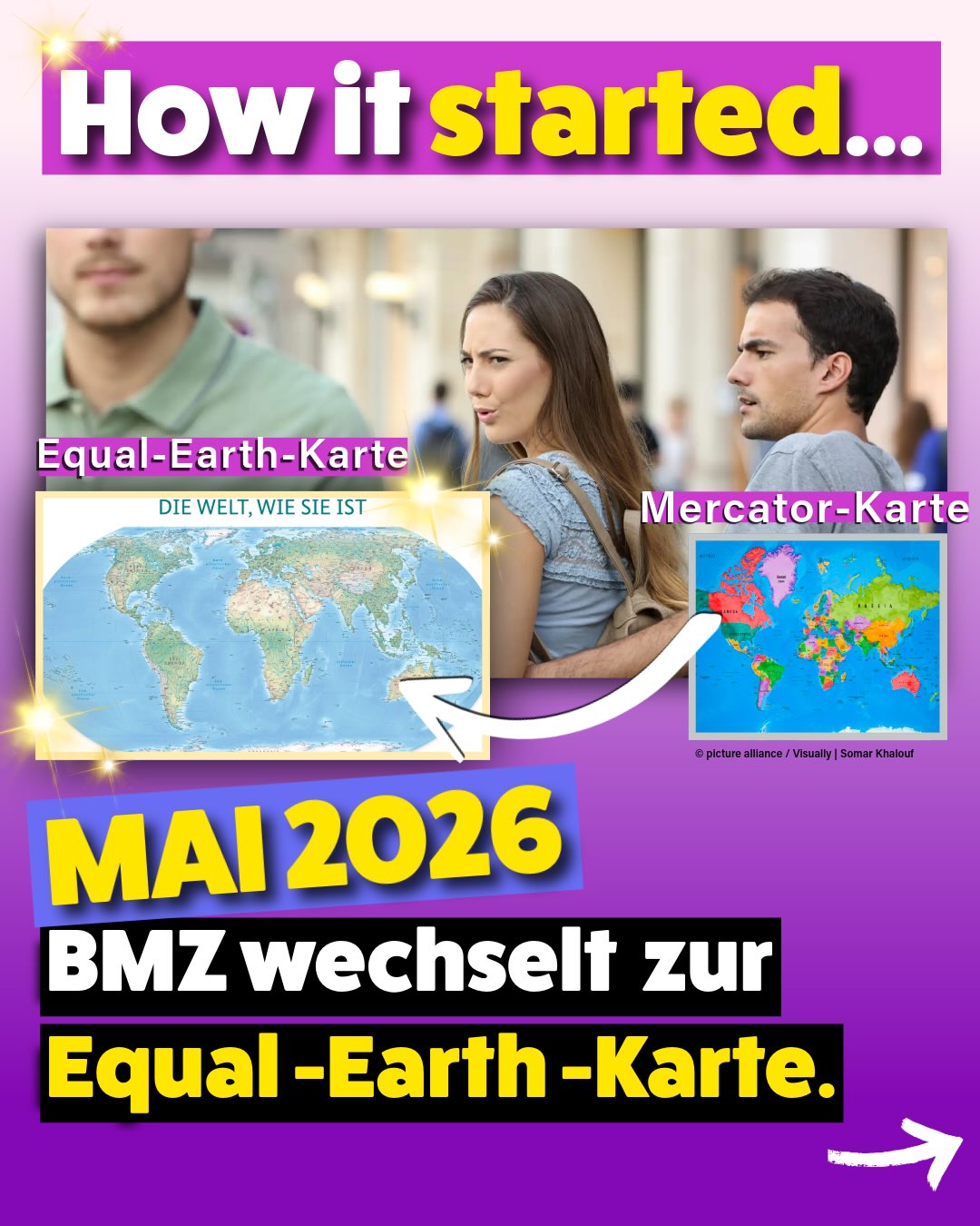 Instagram-Kanal des BMZ