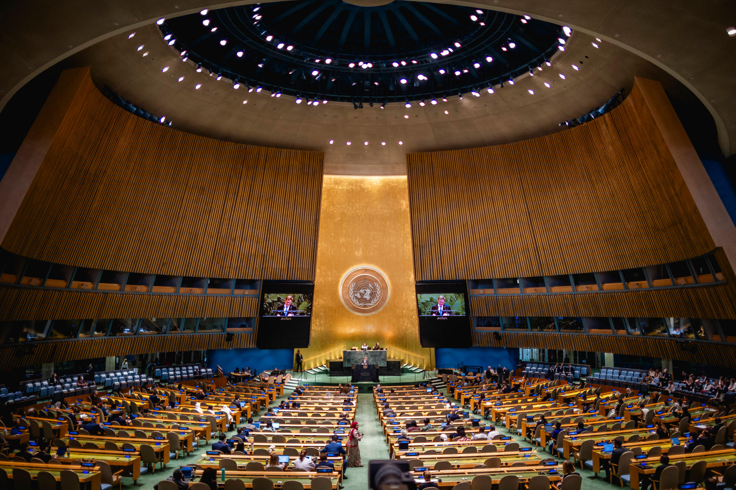 Saal der UN-Generalversammlung