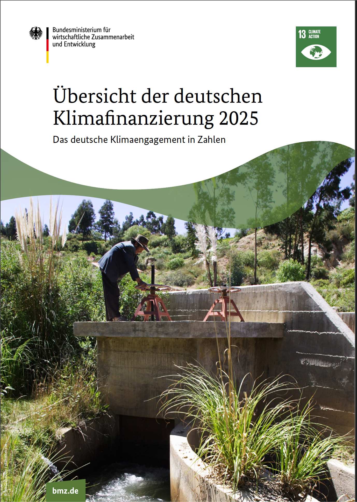 Cover BMZ Broschüre Klimafinanzierung 2025