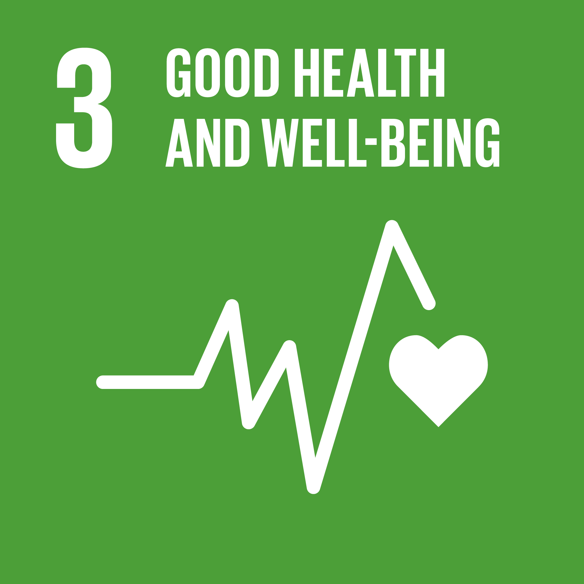 SDG 3: Good health and well-being