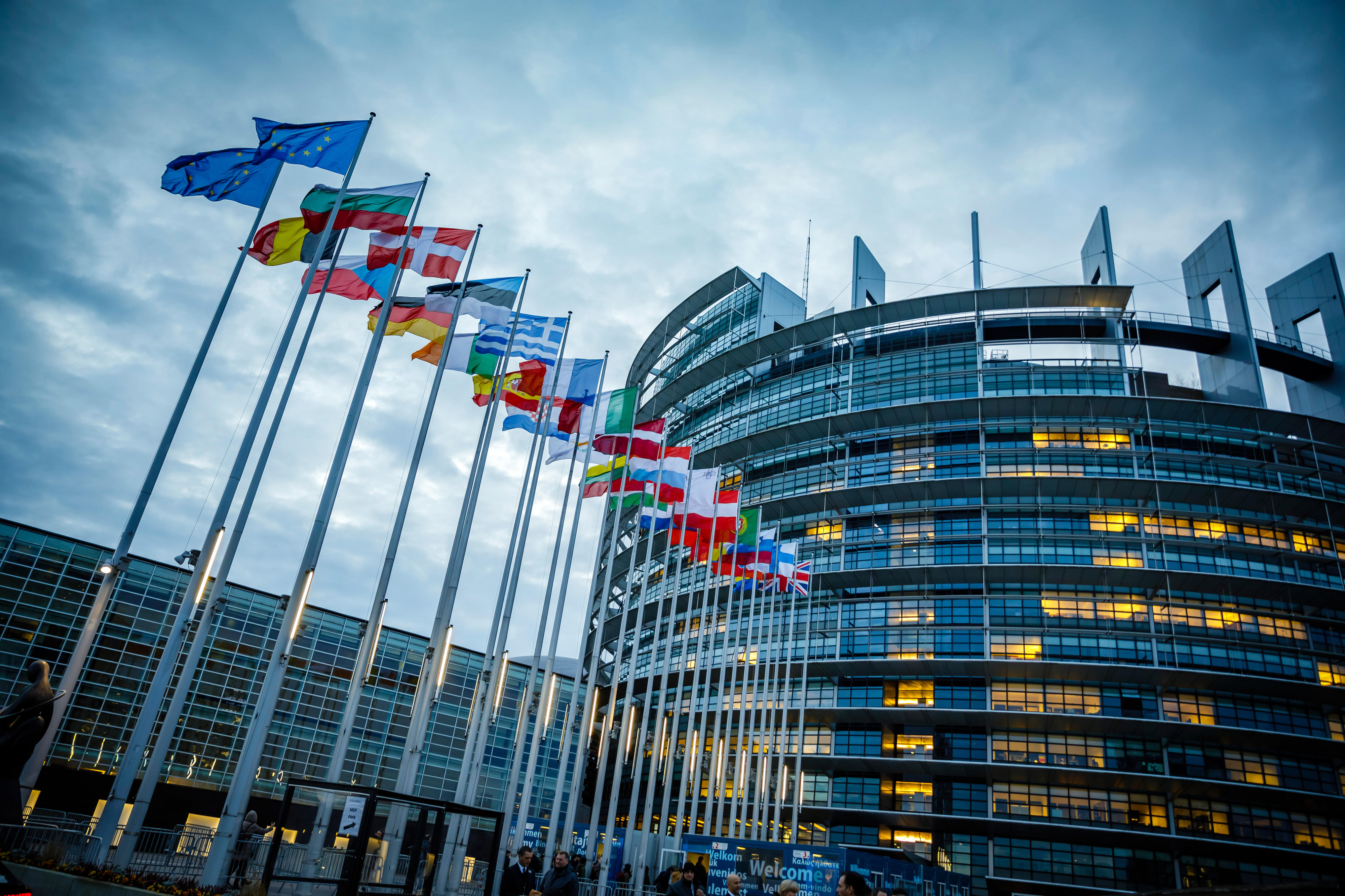 EU Parliament in Strasbourg