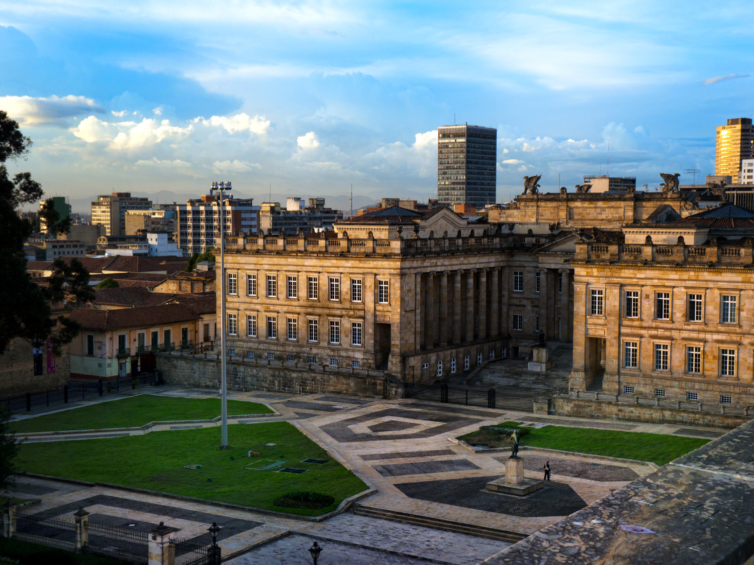 Regierungsgebäude in Kolumbiens Hauptstadt Bogotá