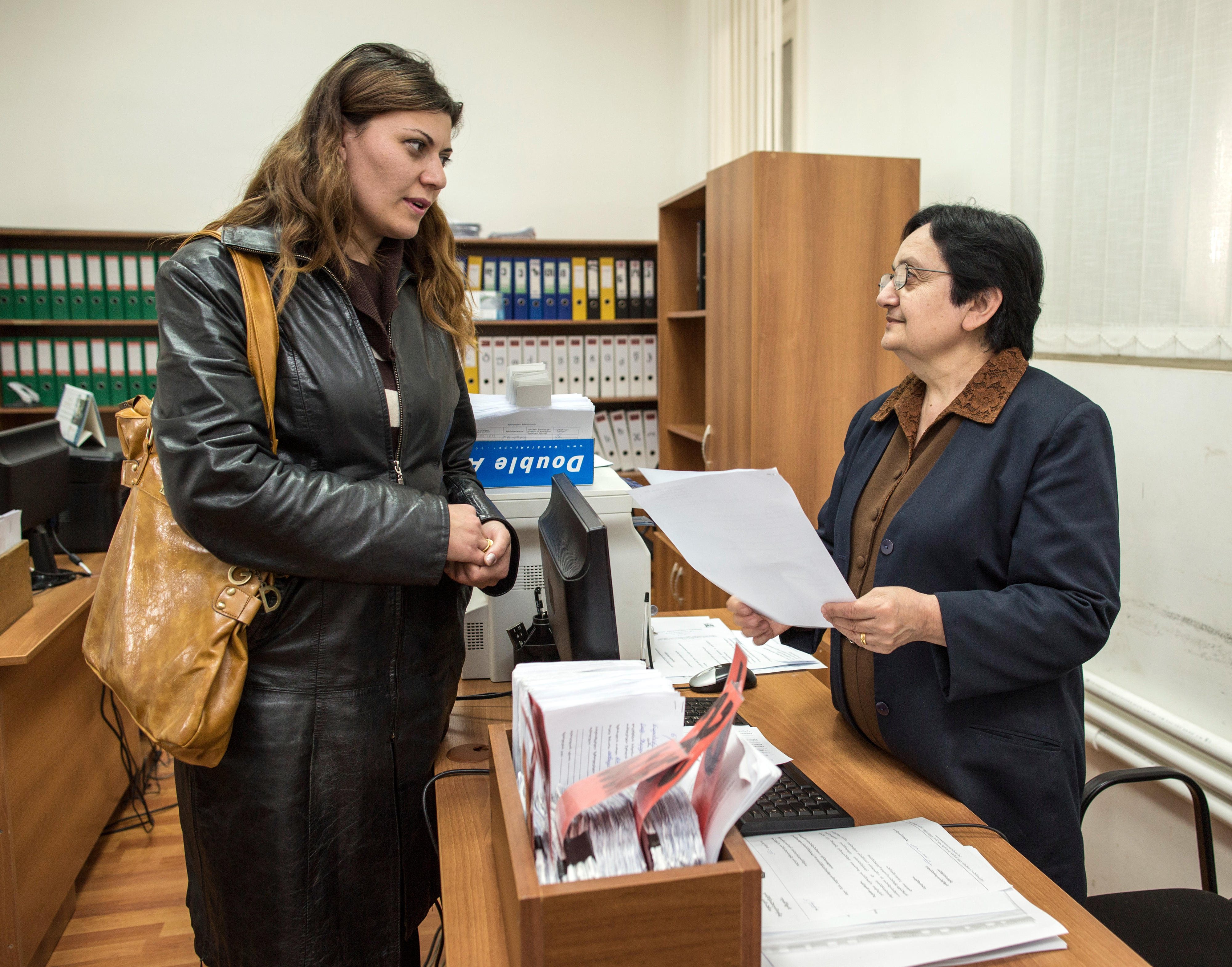 Bürgerbüro der Gemeinde Telavi, Georgien