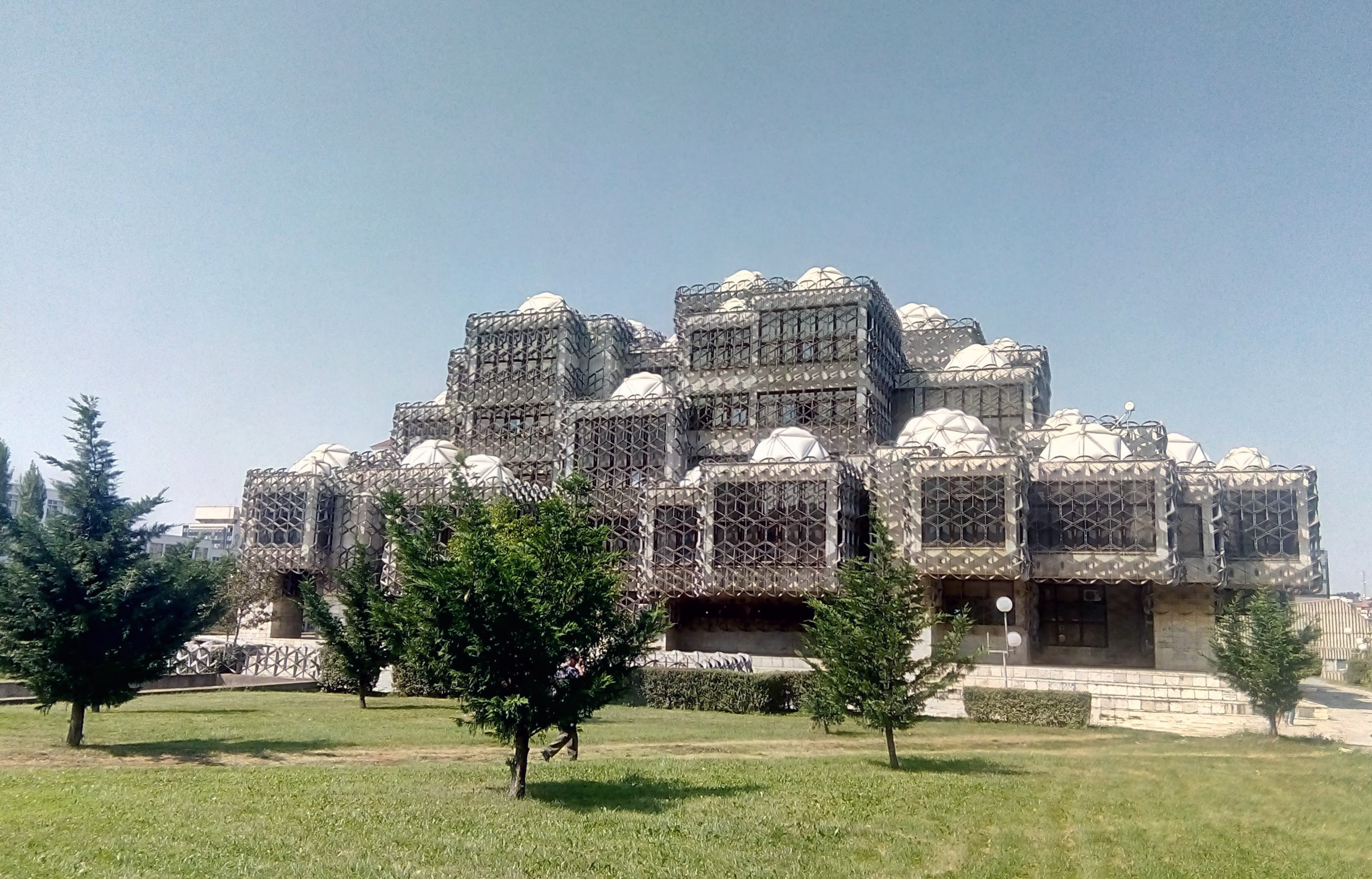 Nationalbibliothek in Pristina, Kosovo