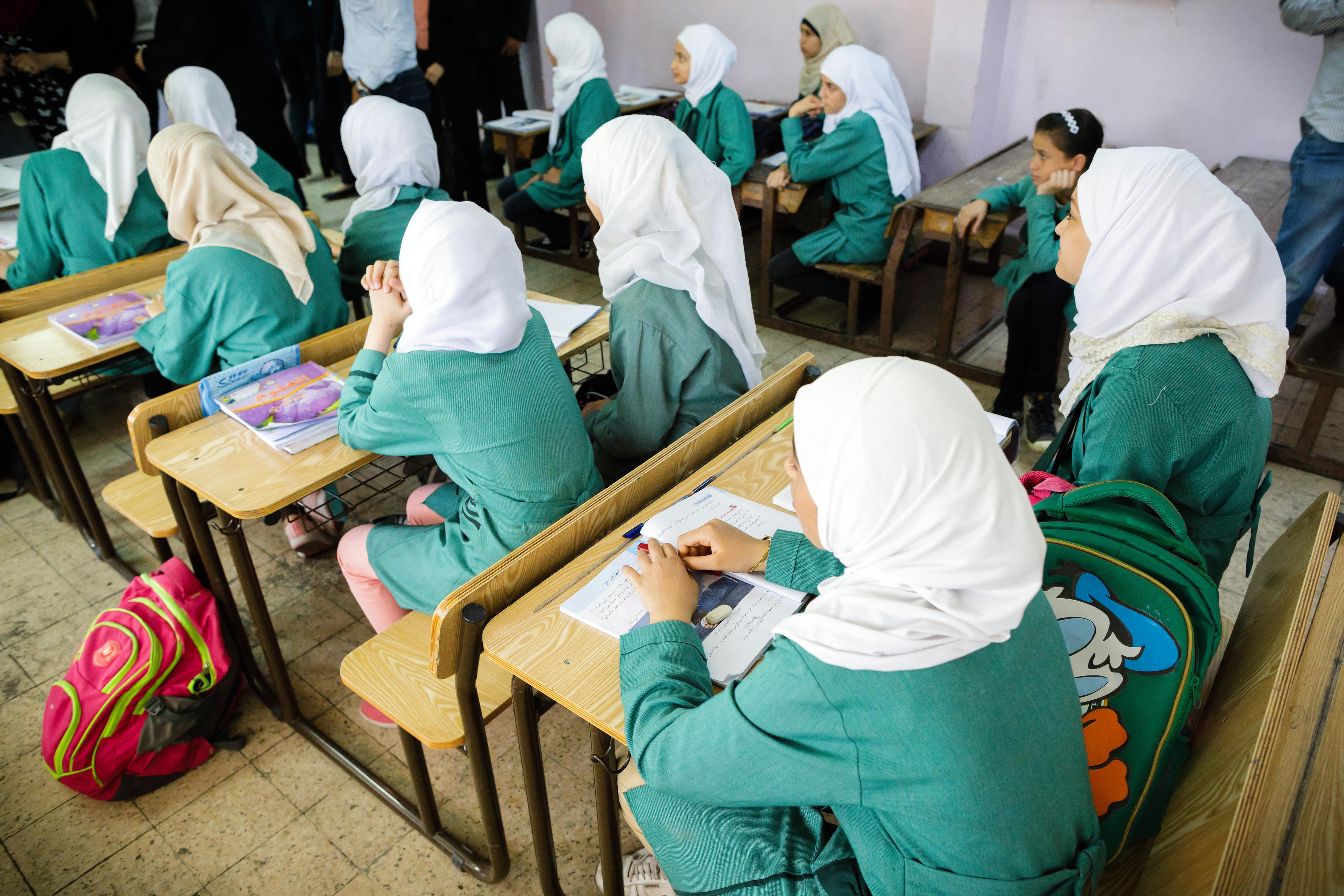 Mädchenschule in Irbid