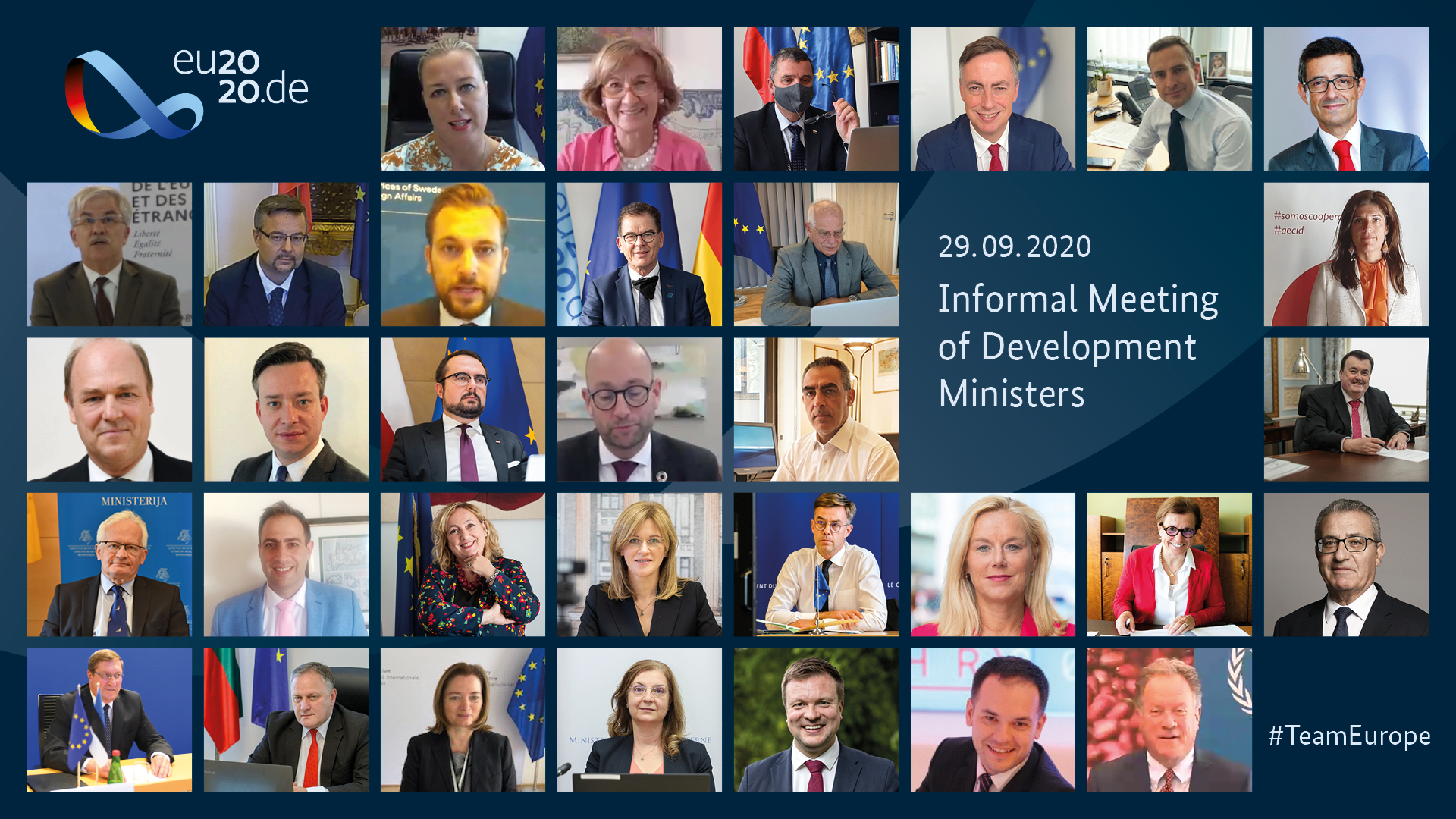 Virtuelles informelles Treffen der EU-Entwicklungsminister am 29. September 2020