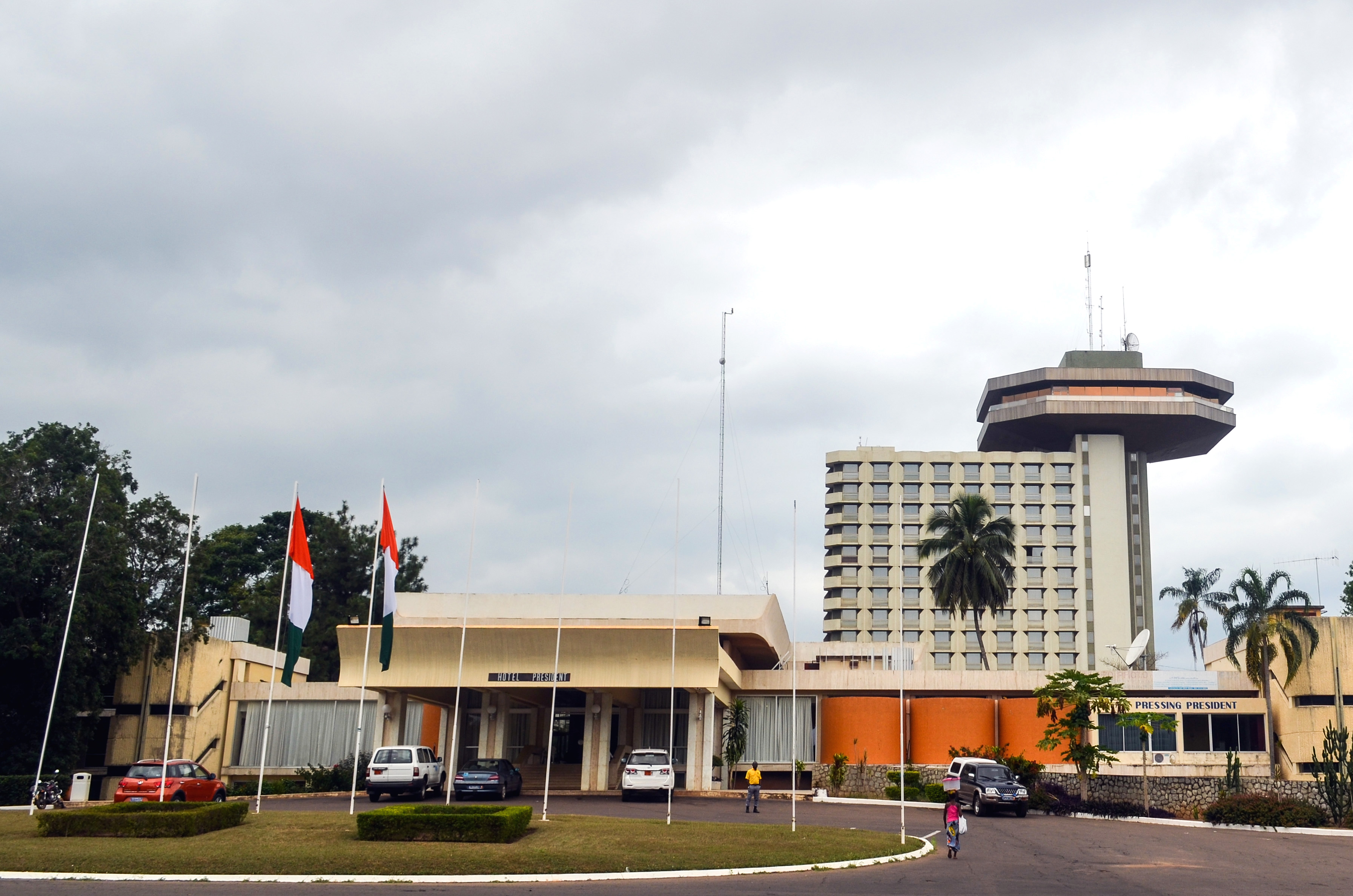 Hotel Président, in der ivorischen Hauptstadt Yamoussoukro
