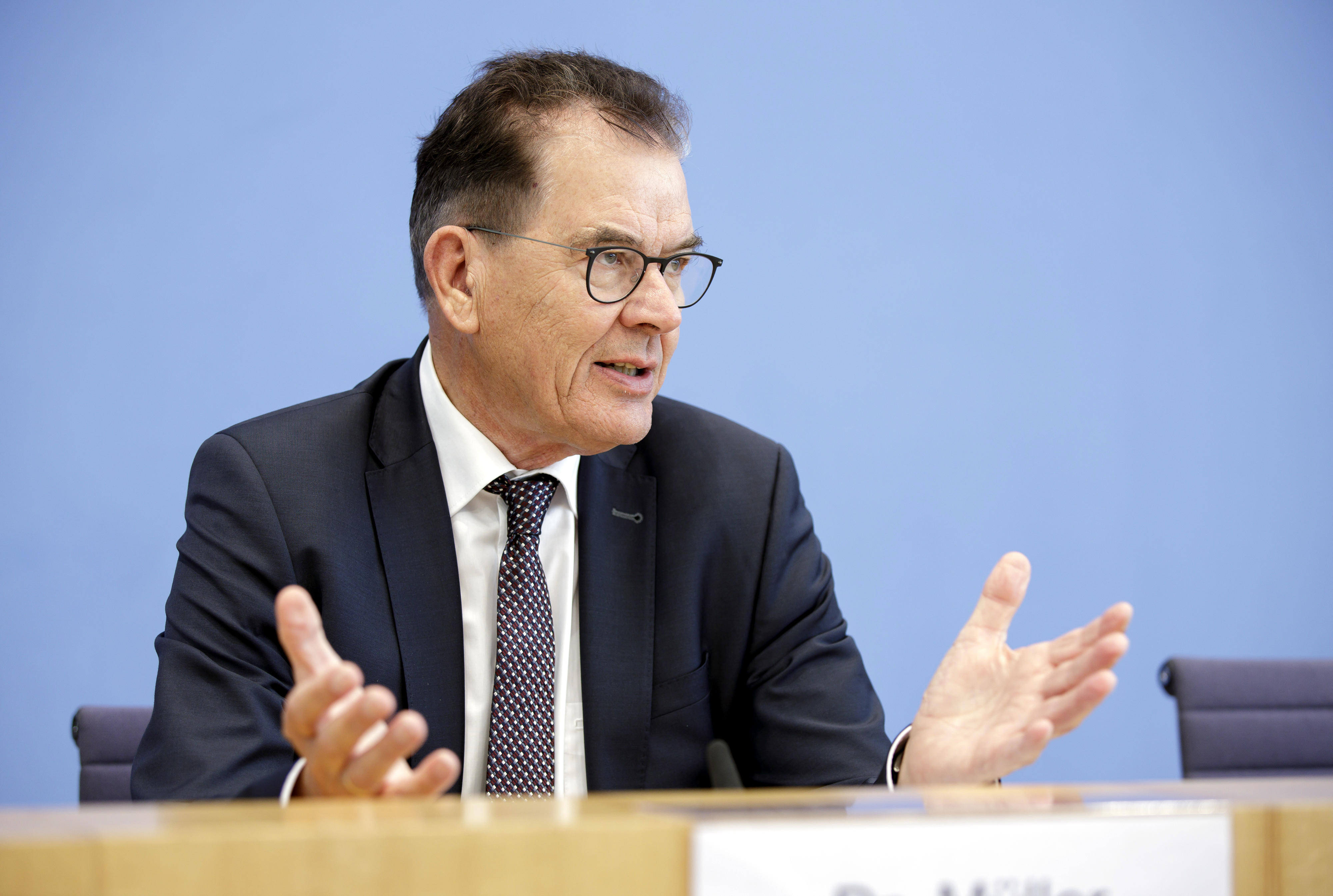 Bundesentwicklungsminister Gerd Müller