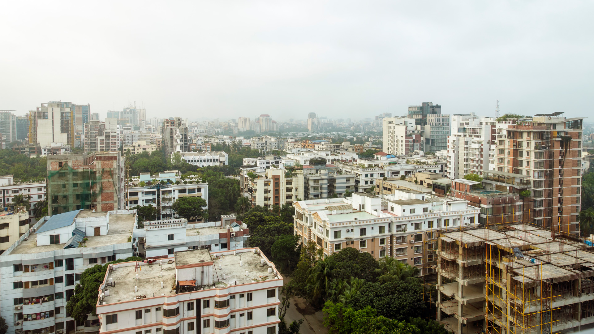 View of Dhaka, the capital of Bangladesh