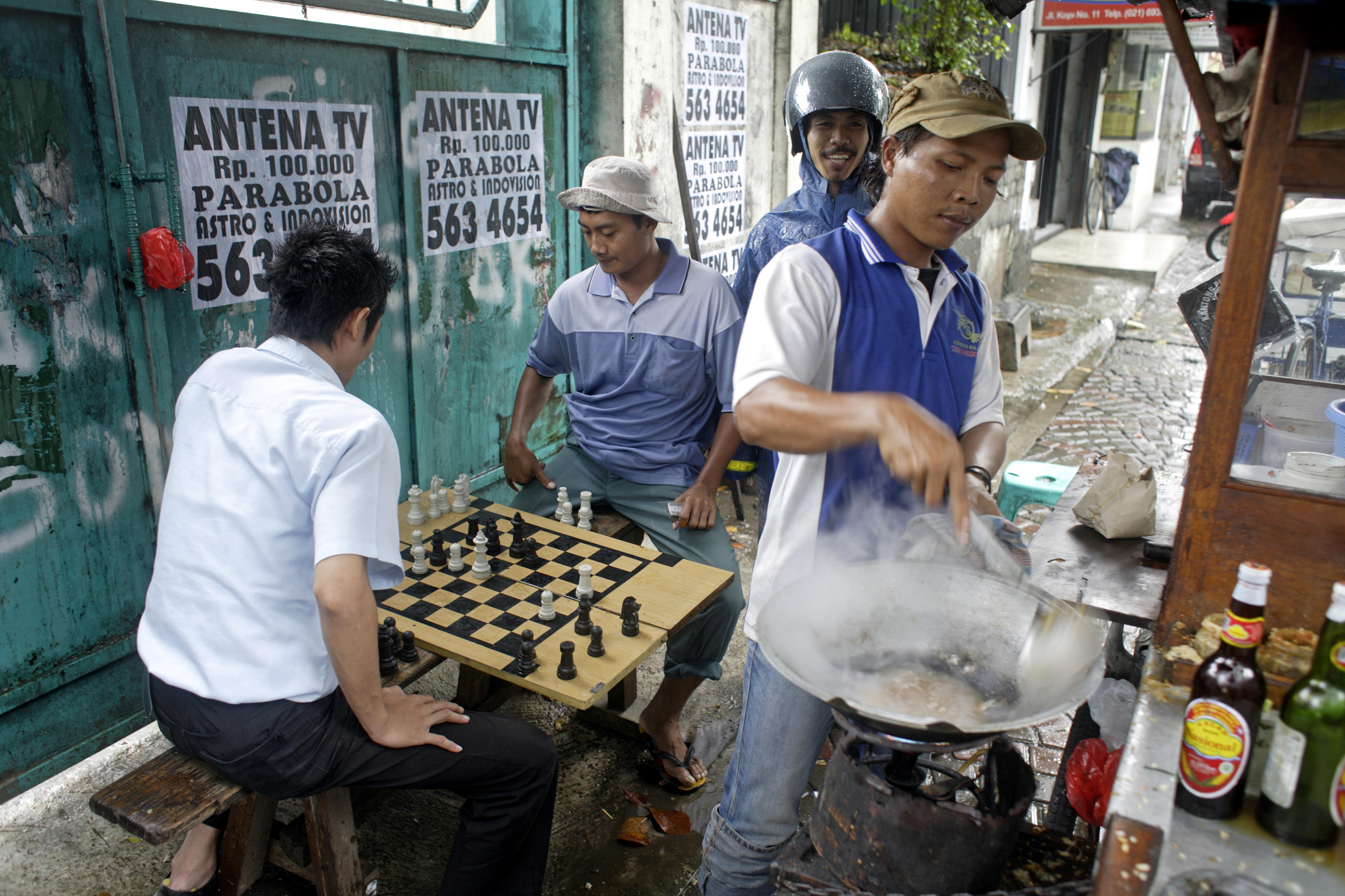 Street scene in Jakarta, Indonesia