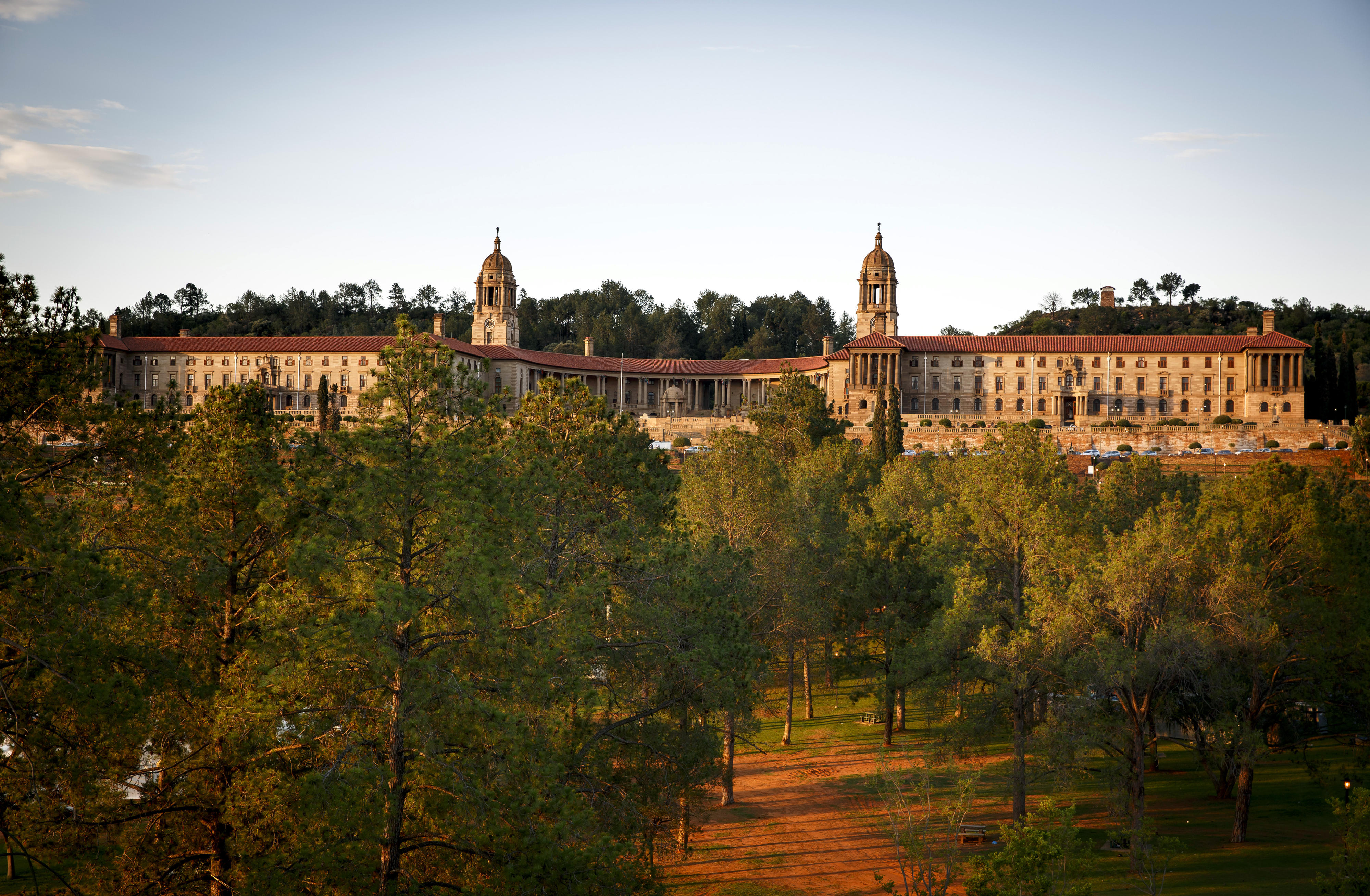 View of the government building in Pretoria