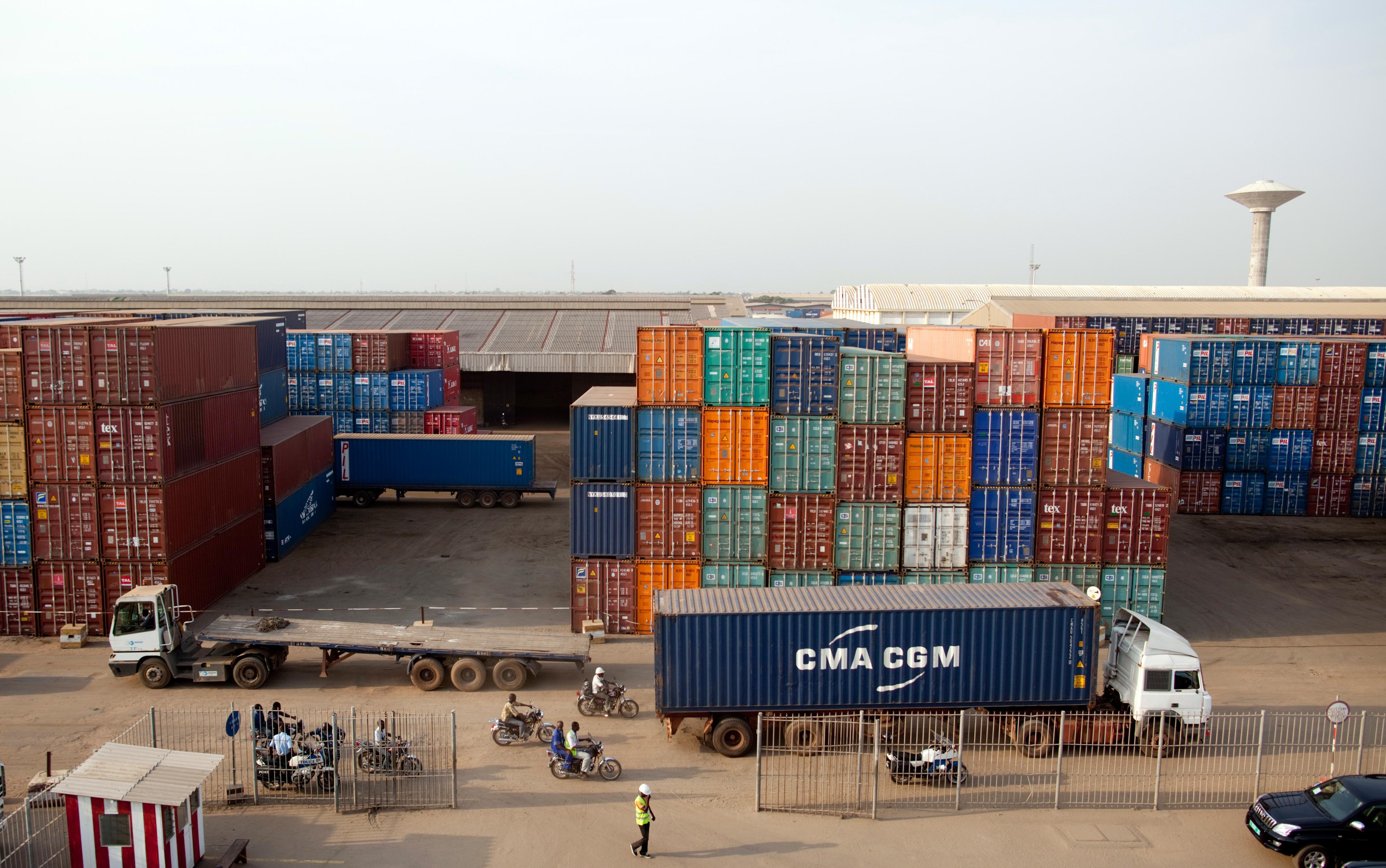 Hafen von Lomé, Togo