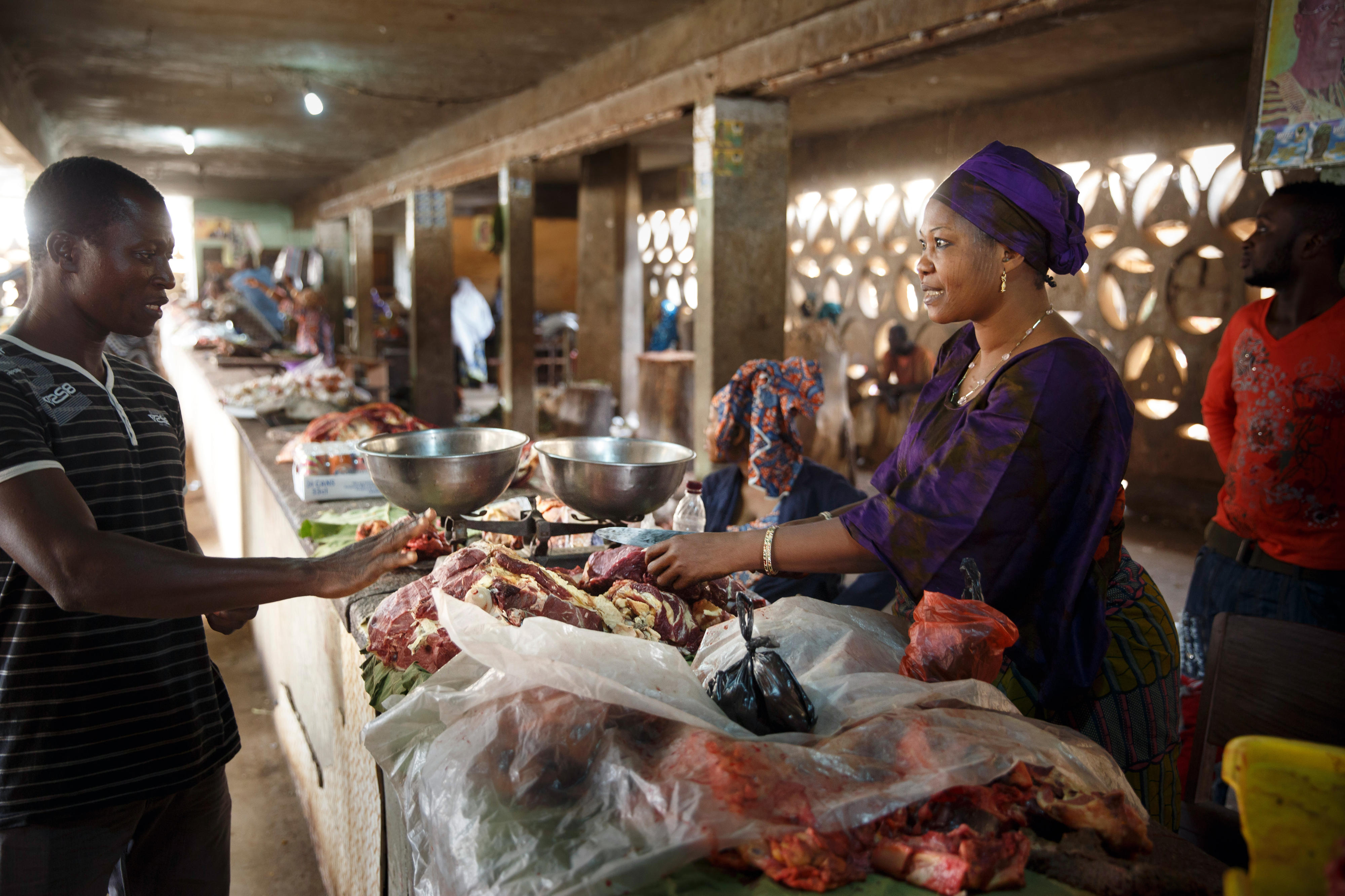 Markt in Togo