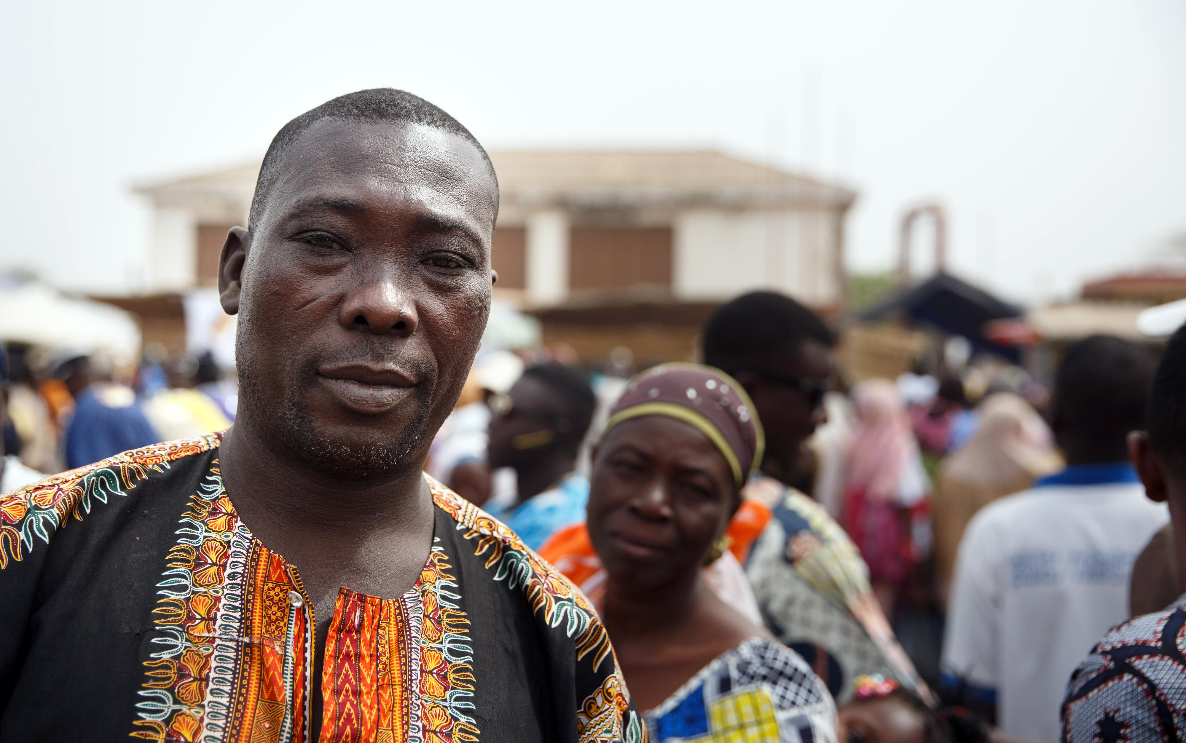 Menschen in Sokodé, Togo