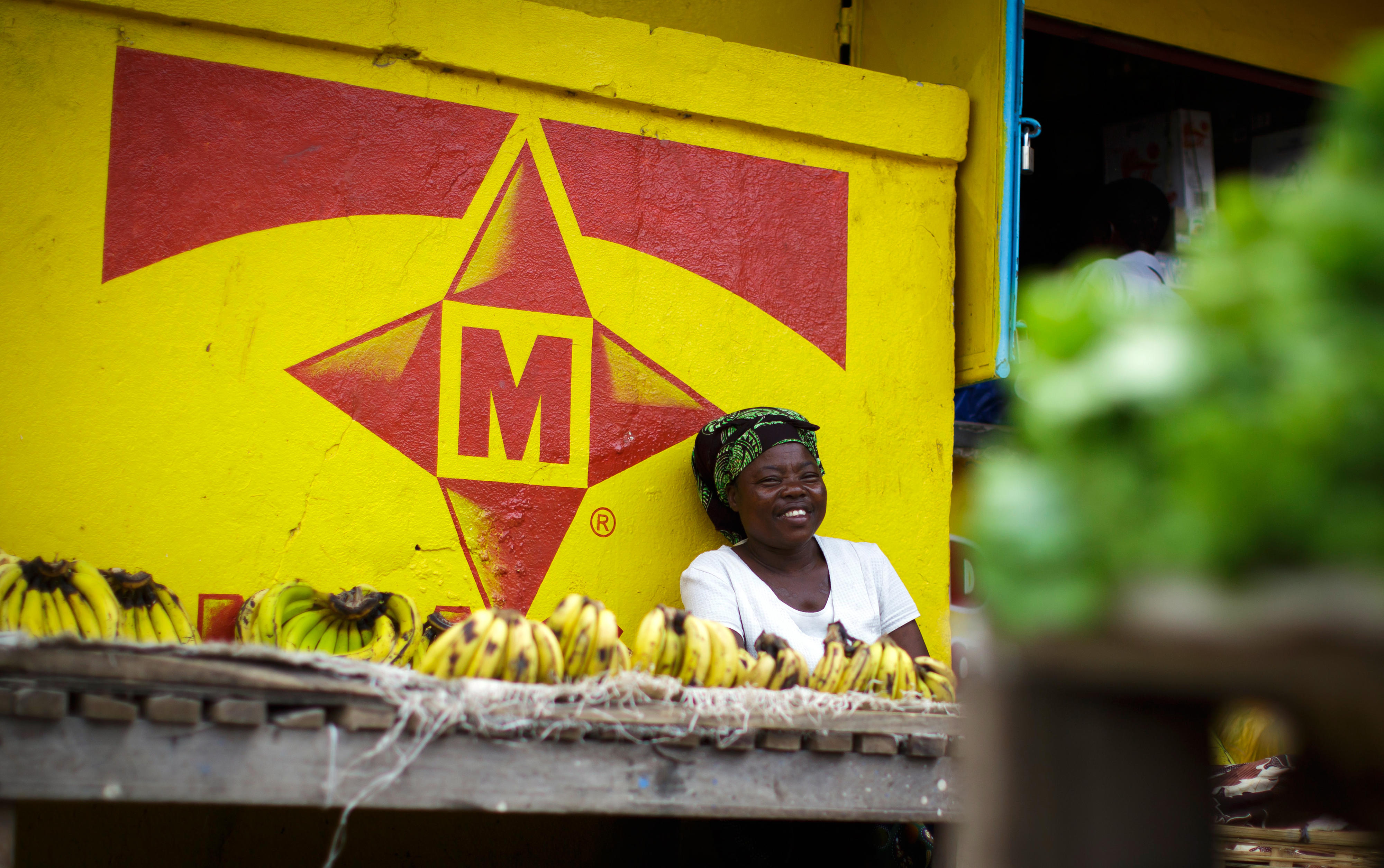 Fruit seller in Mozambique