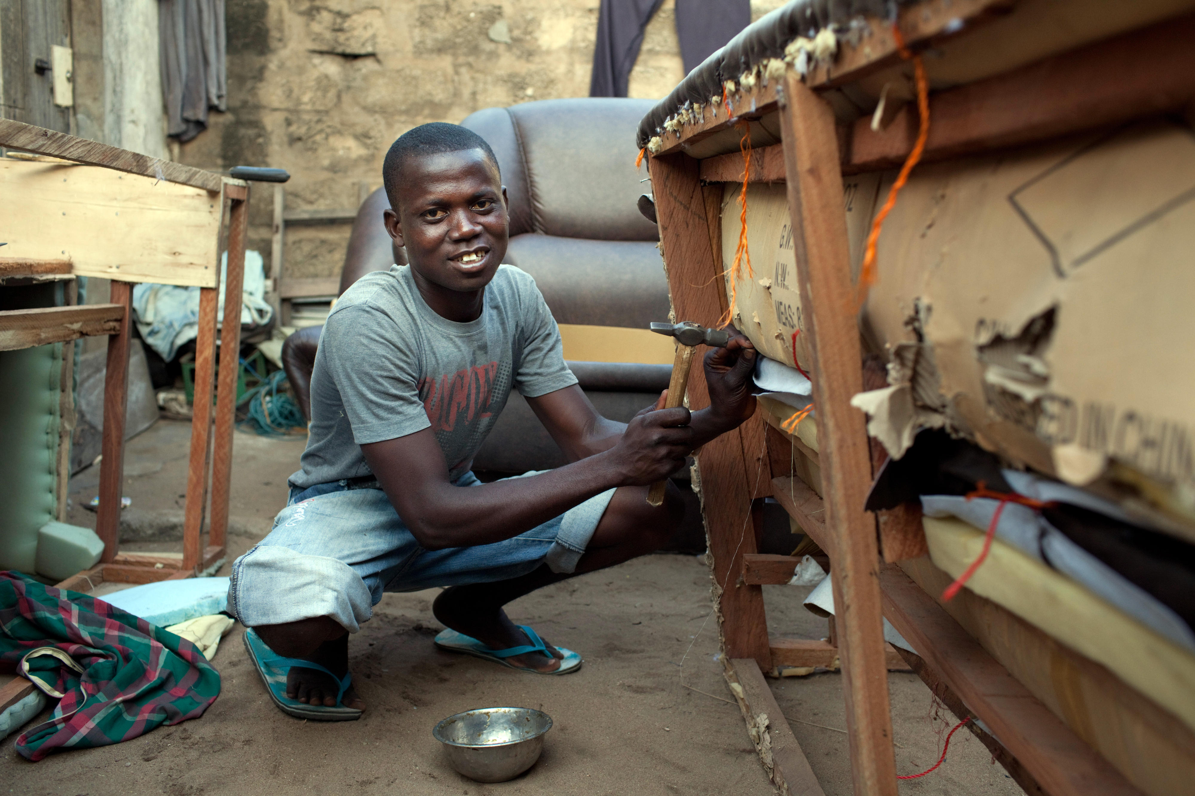 Upholsterer in Togo