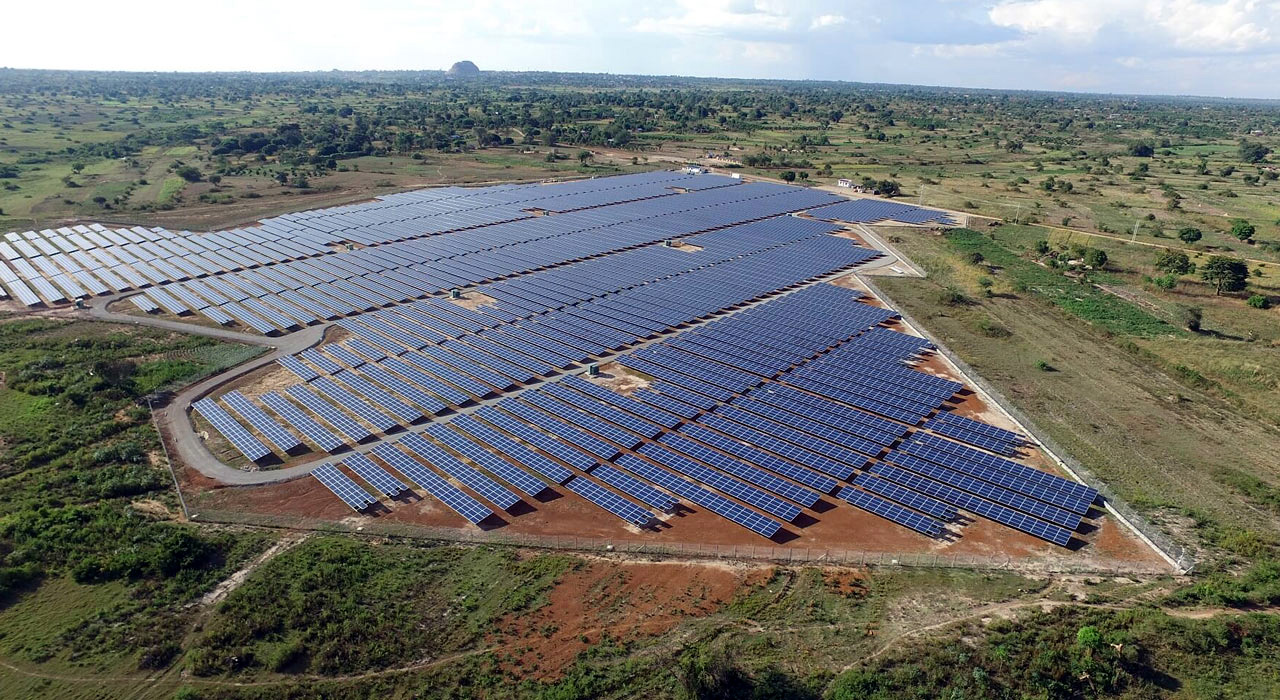 Soroti solar power plant in Uganda