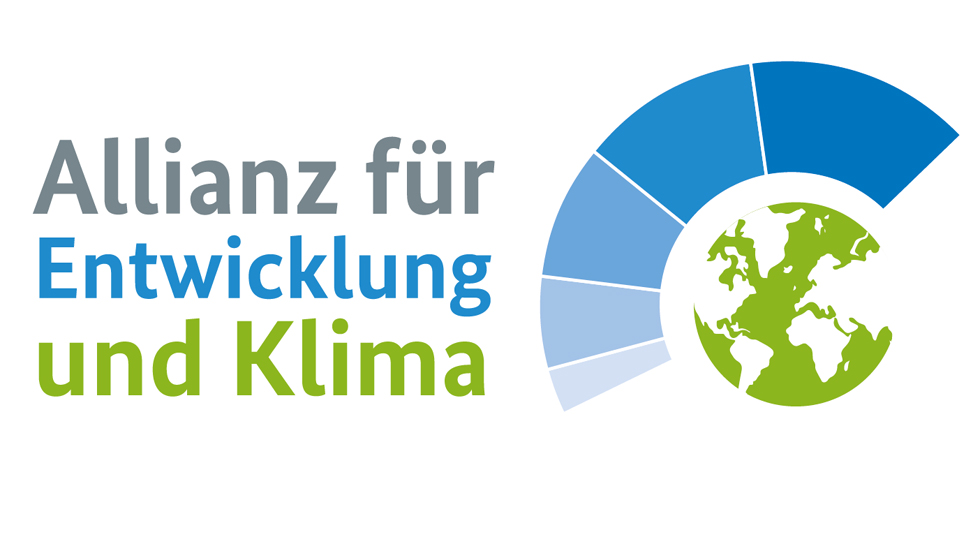 Logo: Allianz für Entwicklung und Klima
