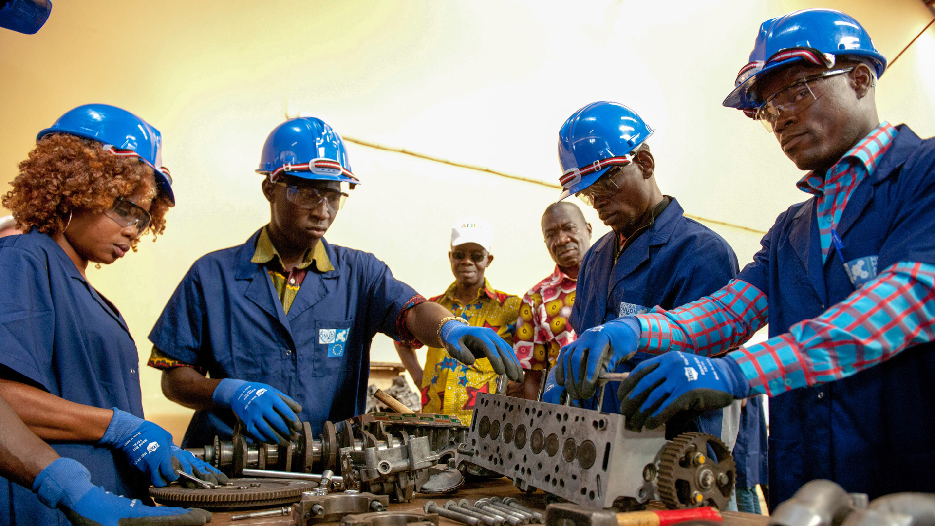 Handwerker in Côte d’Ivoire