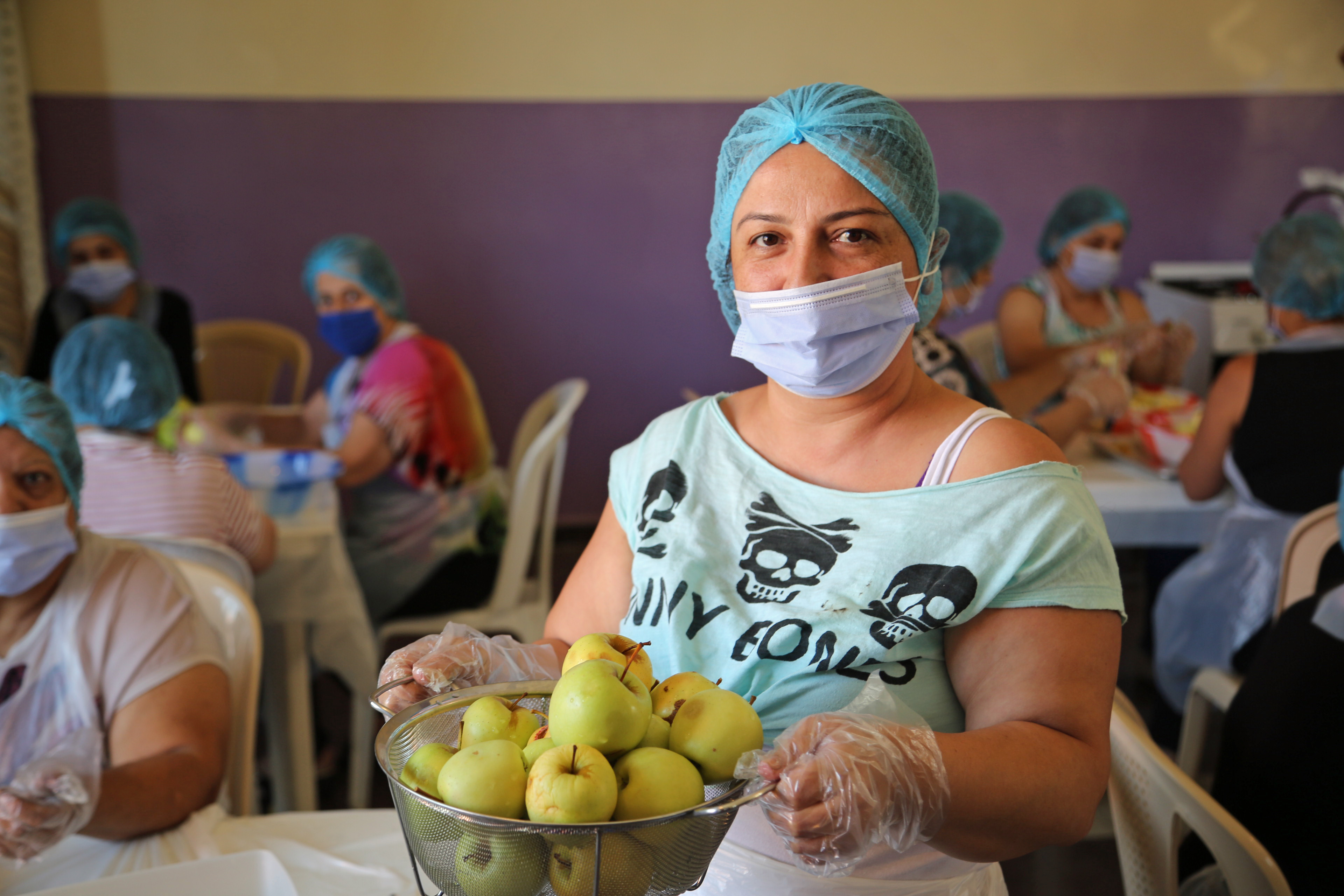 Das vom BMZ unterstützte WFP-Programm zur Resilienzstärkung im Libanon fördert gezielt Frauenkooperativen in der Landwirtschaft.