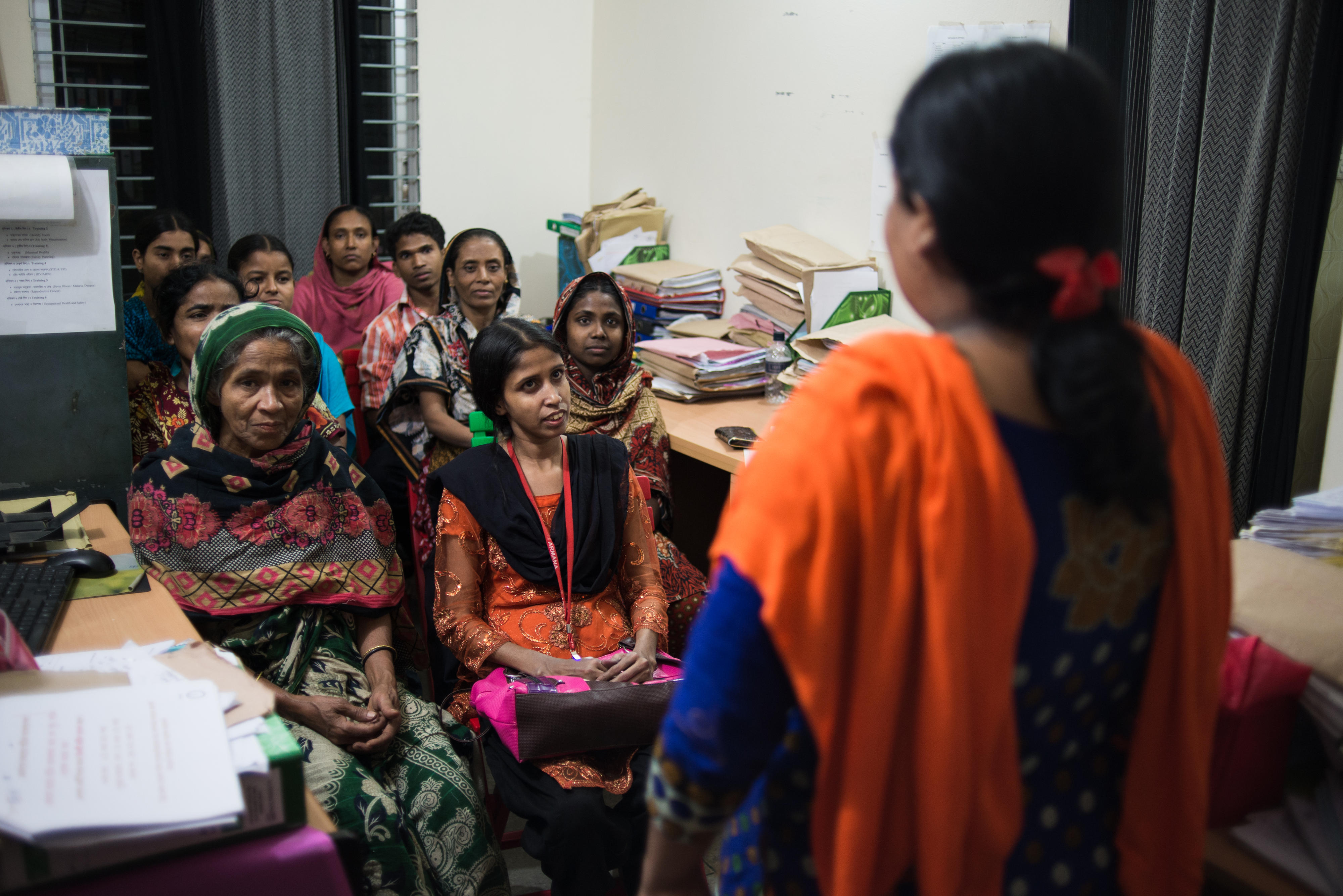 Schulung von Näherinnen und Nähern in Bangladesch