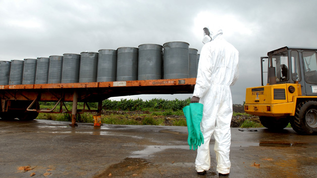 Hazardous waste disposal, Côte d'Ivoire.