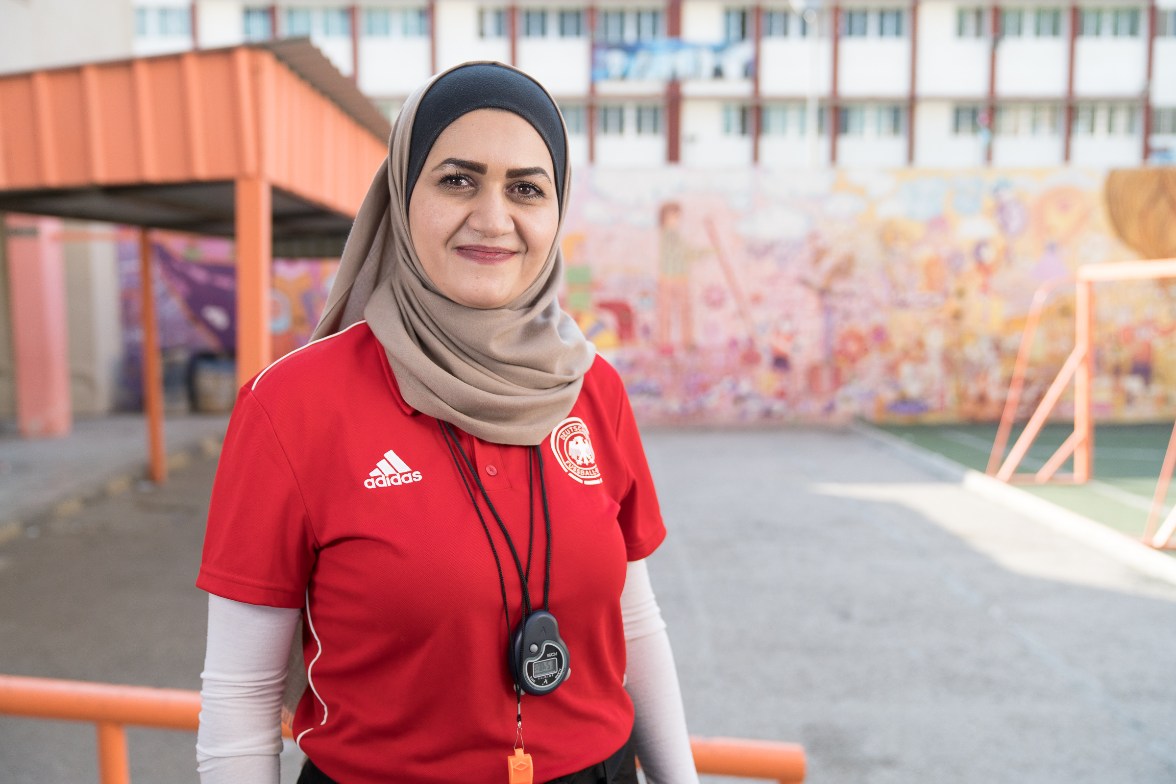 Sportlehrerin in Jordanien